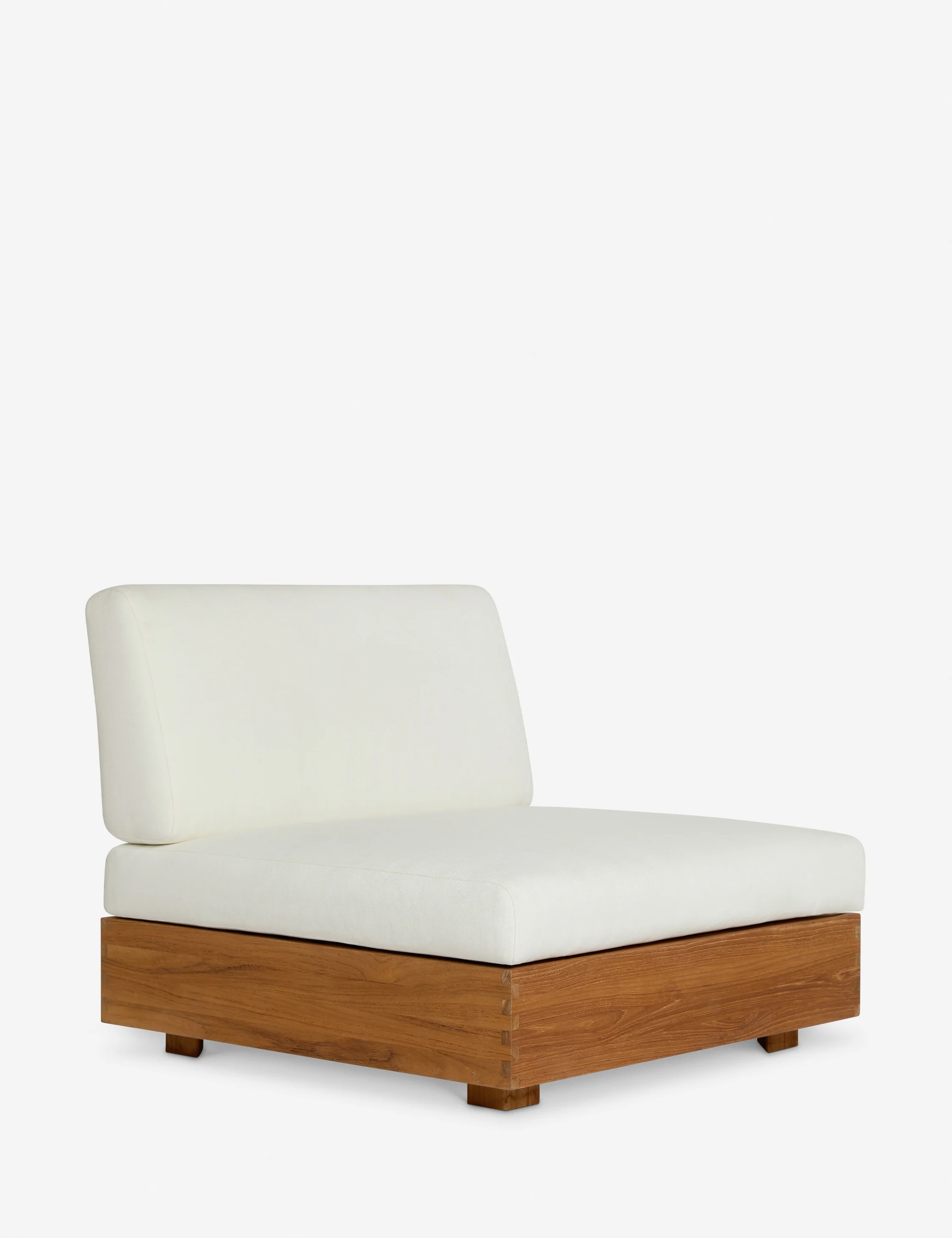 Abbot Outdoor Armless Accent Chair by Sarah Sherman Samuel - Image 3