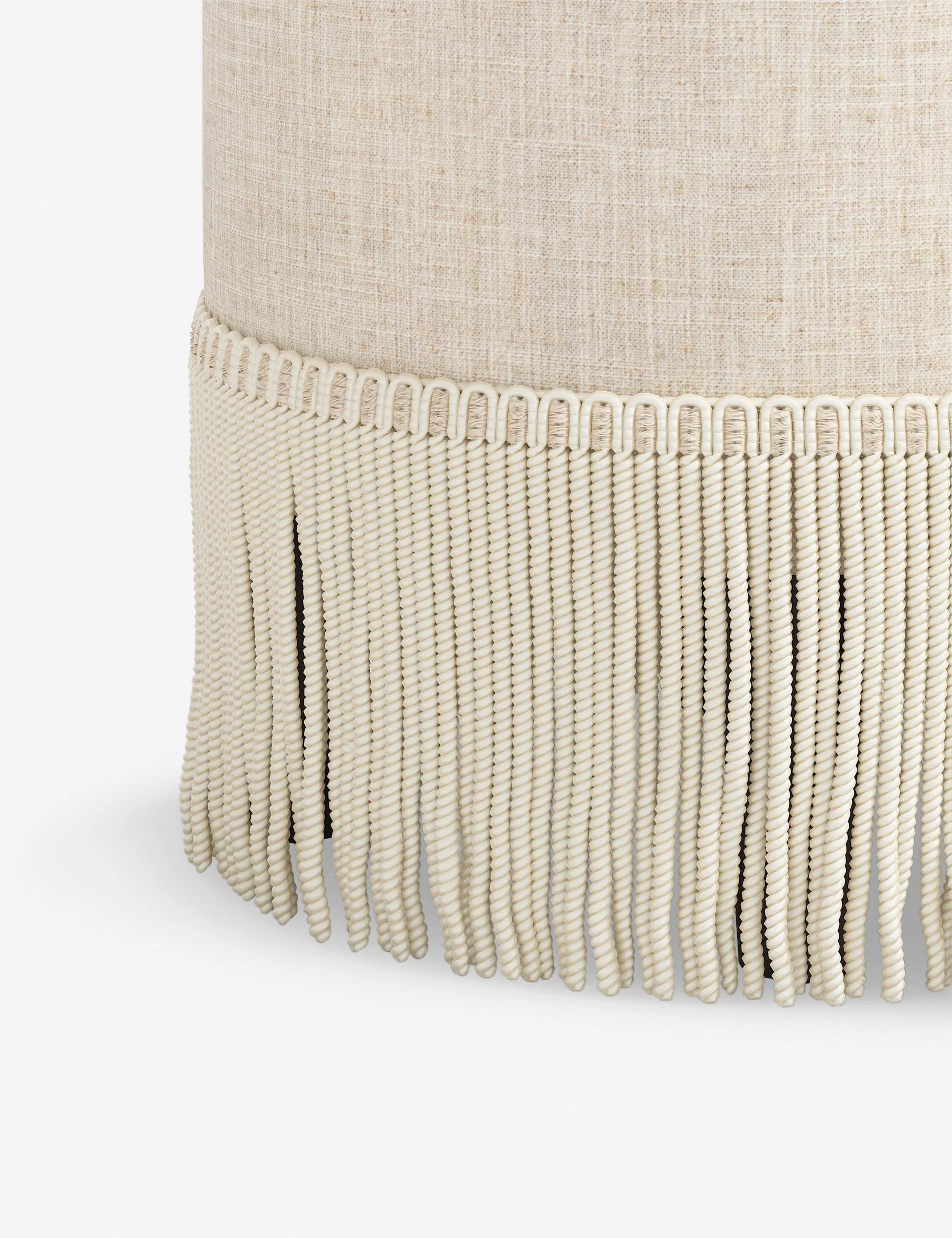 Alair Round Ottoman - Image 3