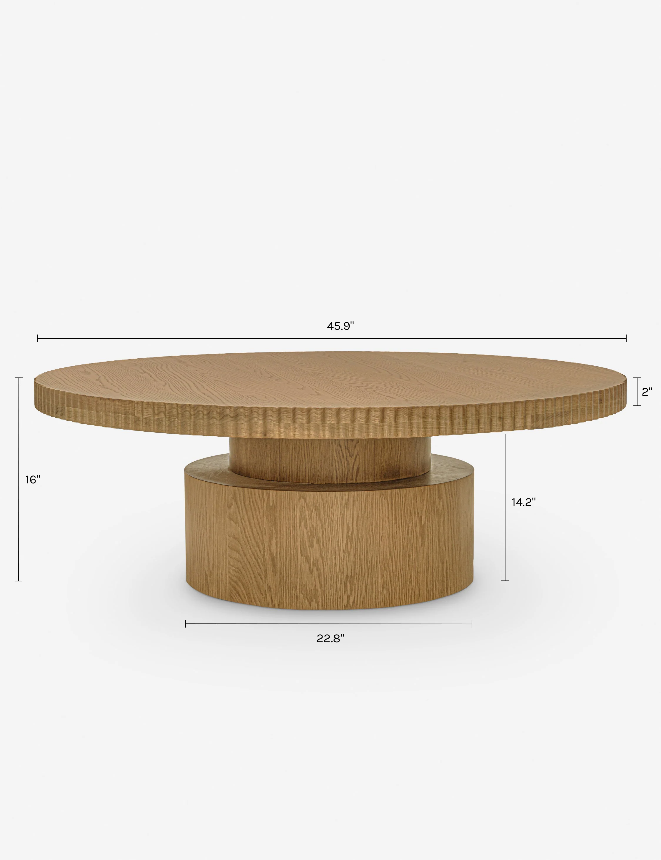 Aliso Round Coffee Table - Image 5