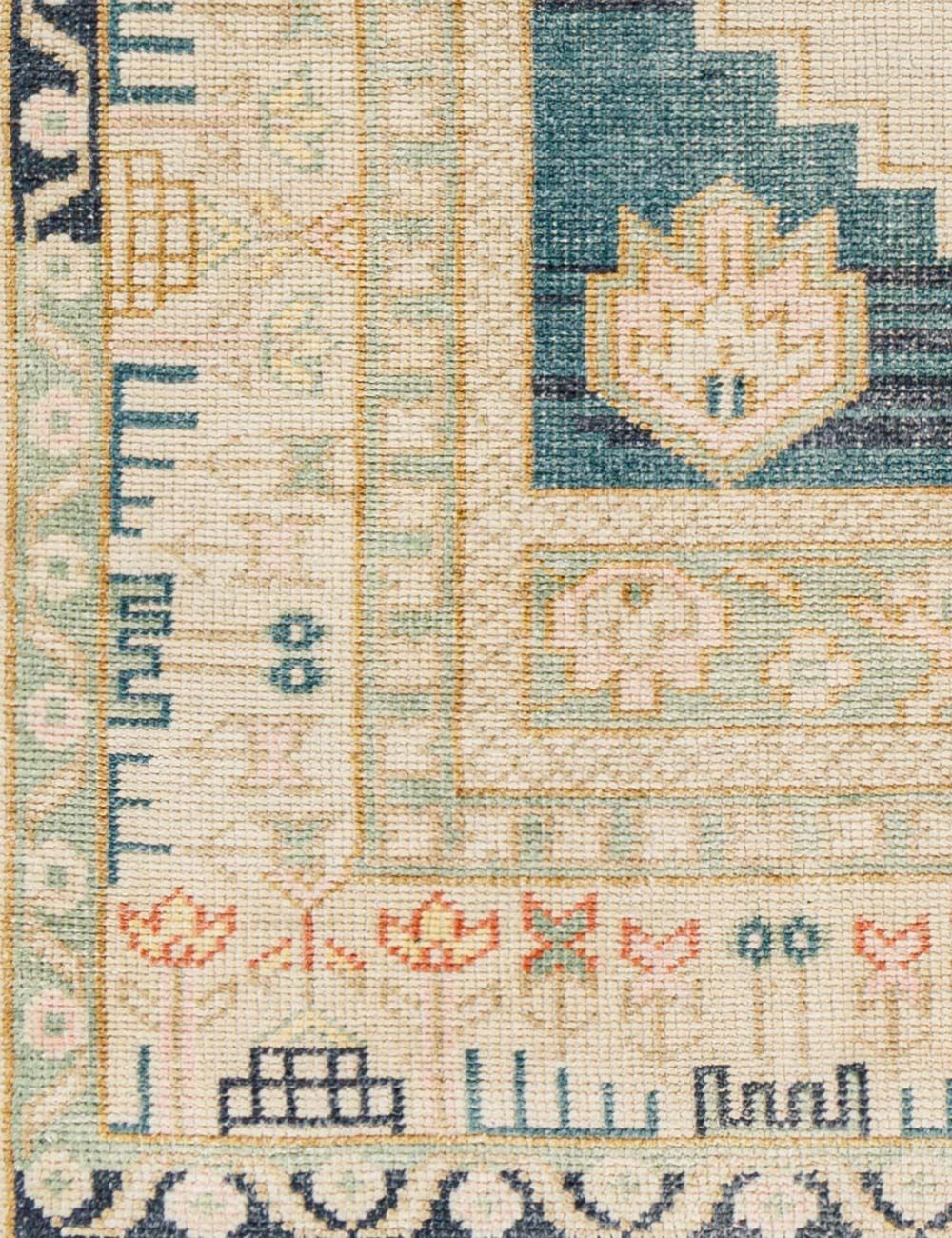 Alora Hand-Knotted Wool-Blend Rug - Image 2