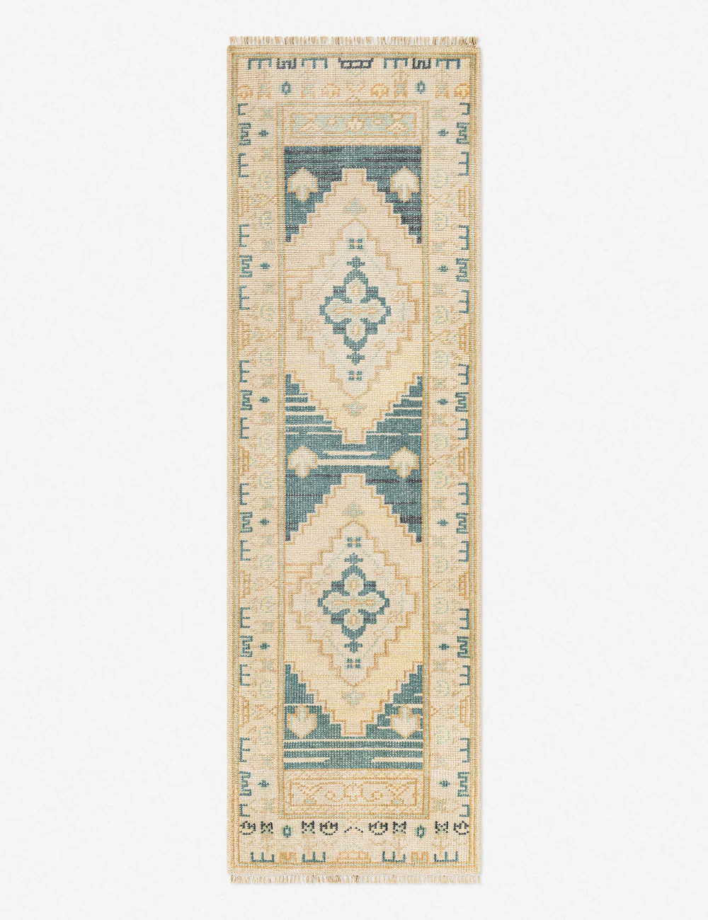 Alora Hand-Knotted Wool-Blend Rug - Image 3