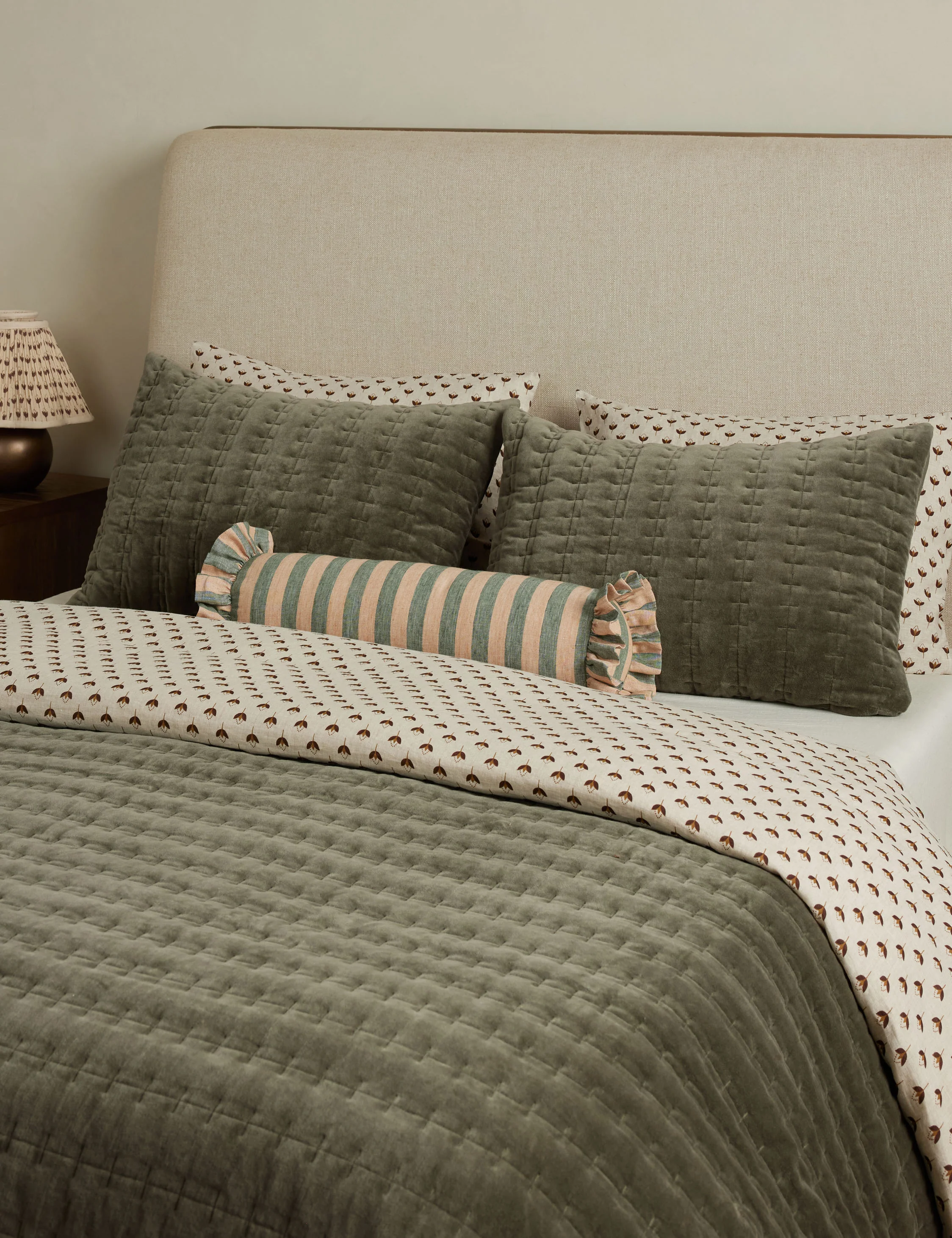 Anderson Velvet Quilted Sham - Image 6