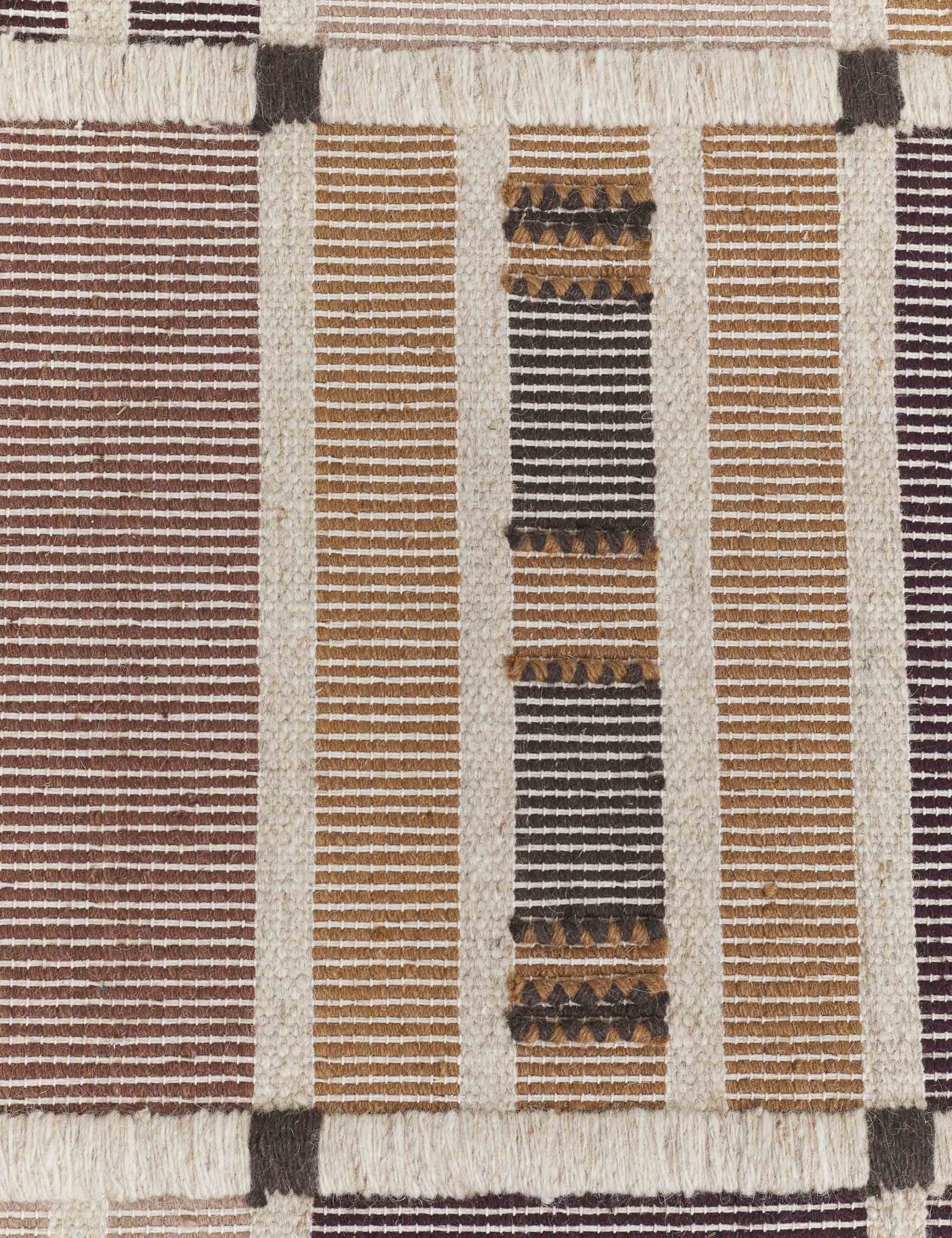 Anni Flatweave Wool Rug Swatch by Nina Freudenberger - Image 3