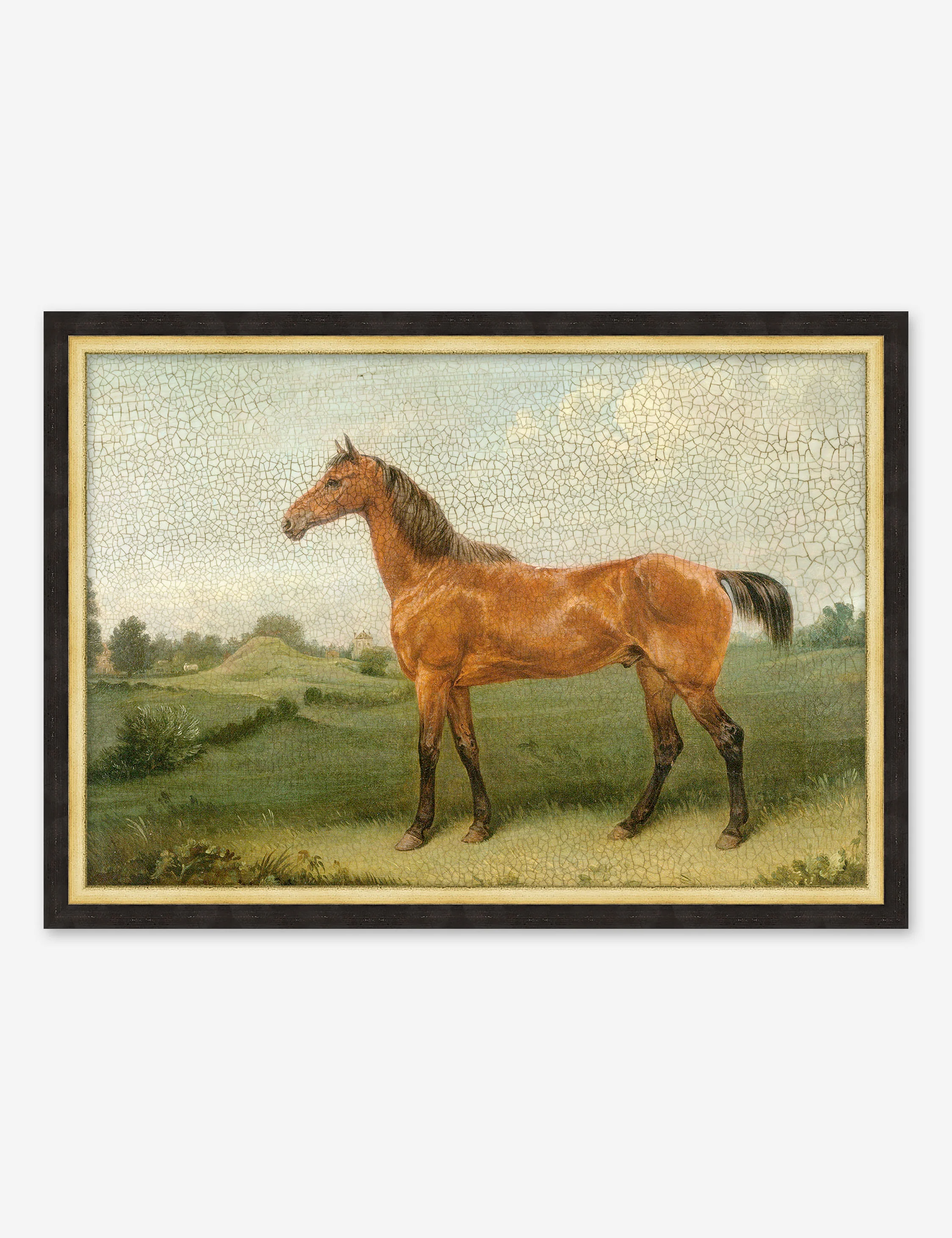 Antiqued Horse II Wall Art - Image 2