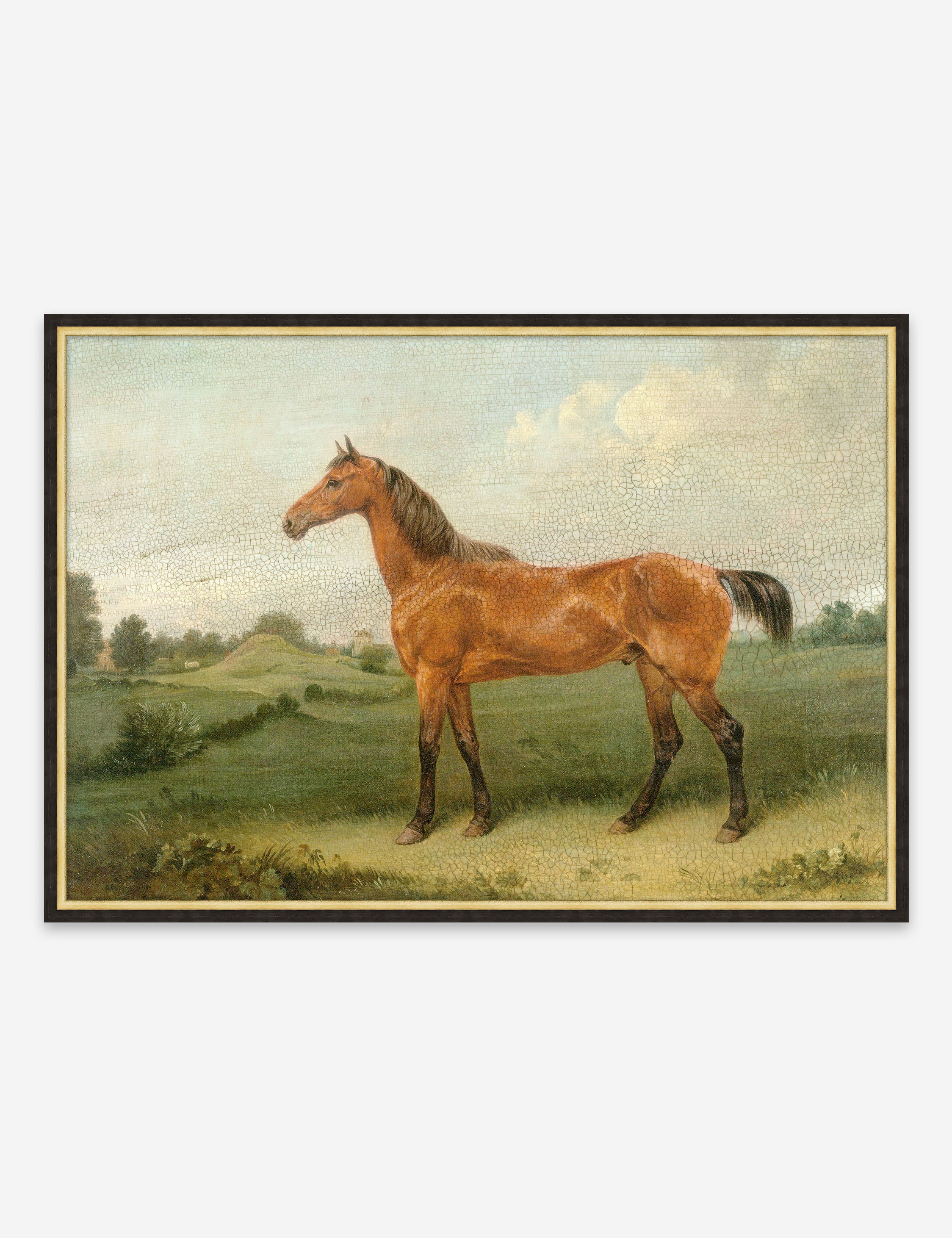 Antiqued Horse II Wall Art - Image 3