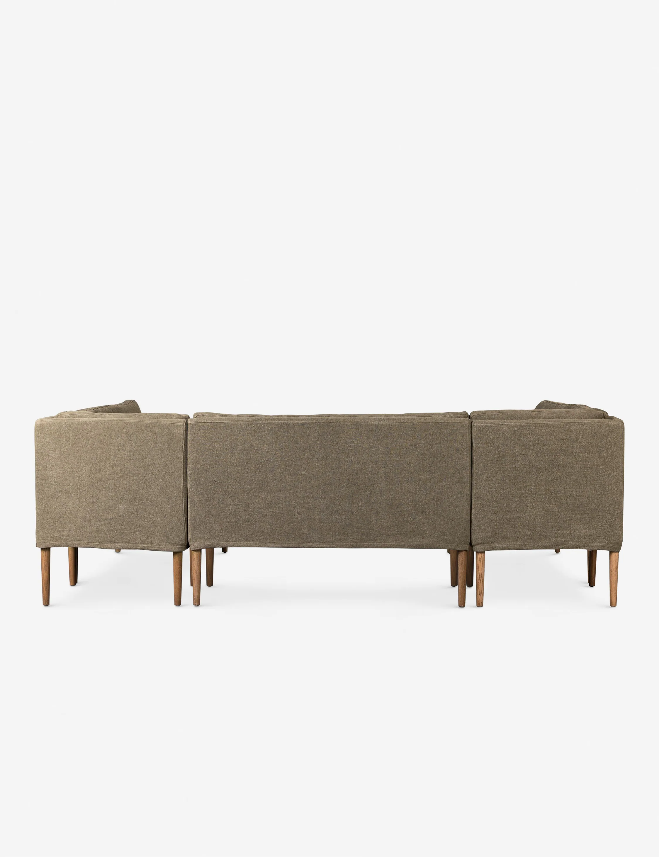 Aurelia U-Shaped Dining Banquette by Amber Lewis x Four Hands - Image 4
