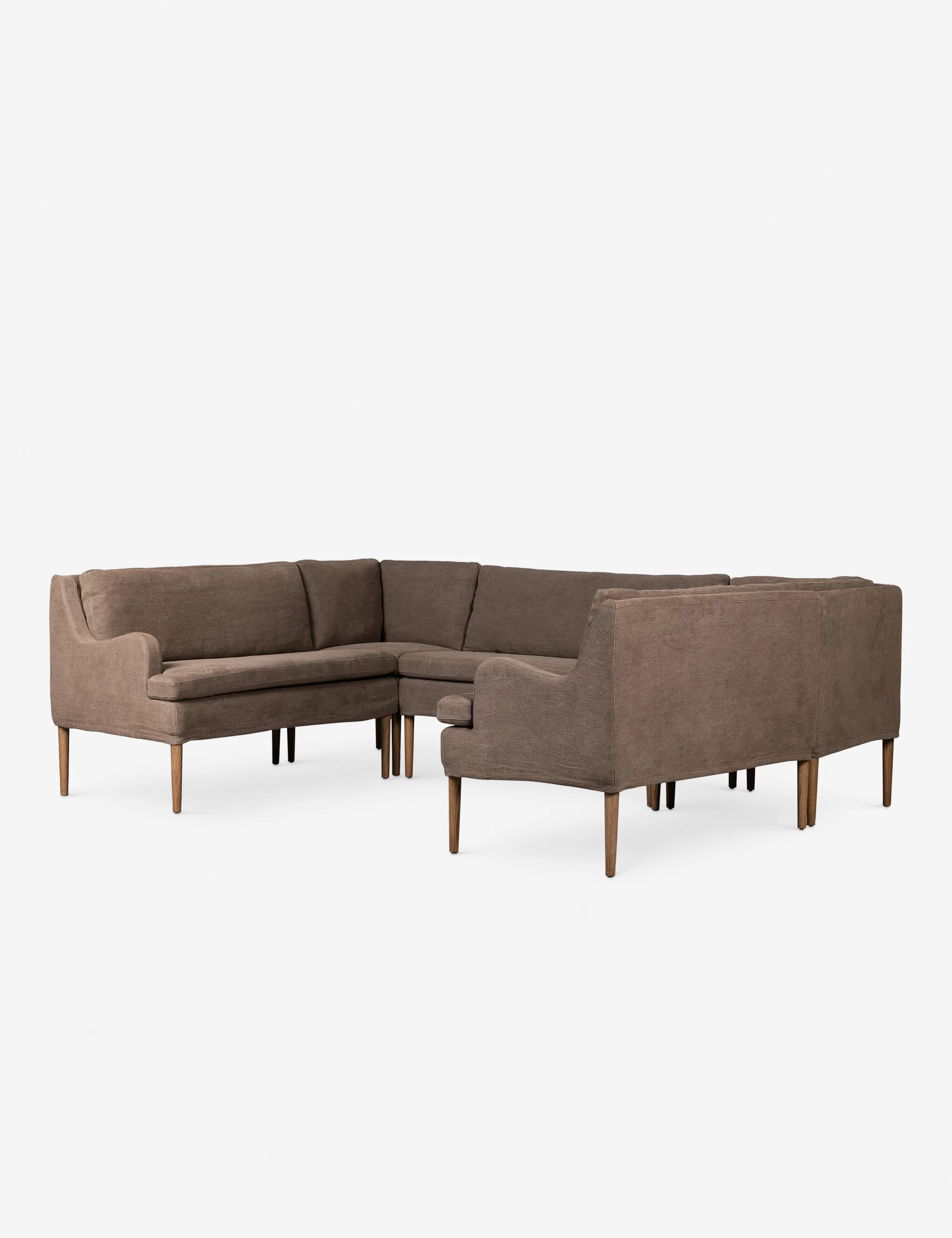 Aurelia U-Shaped Dining Banquette by Amber Lewis x Four Hands - Image 9