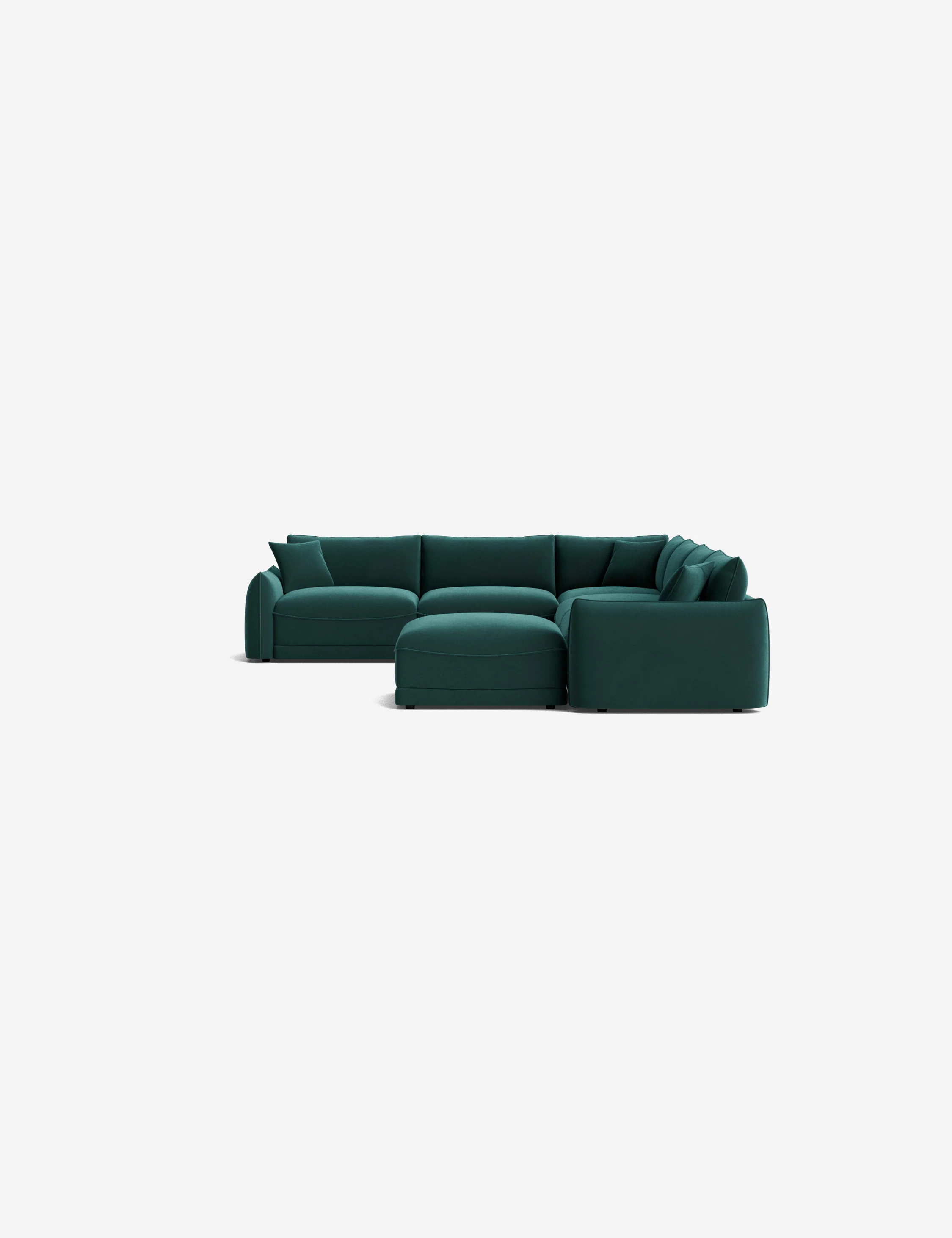 Balmer Modular Corner Sectional Sofa With Ottoman - Image 107