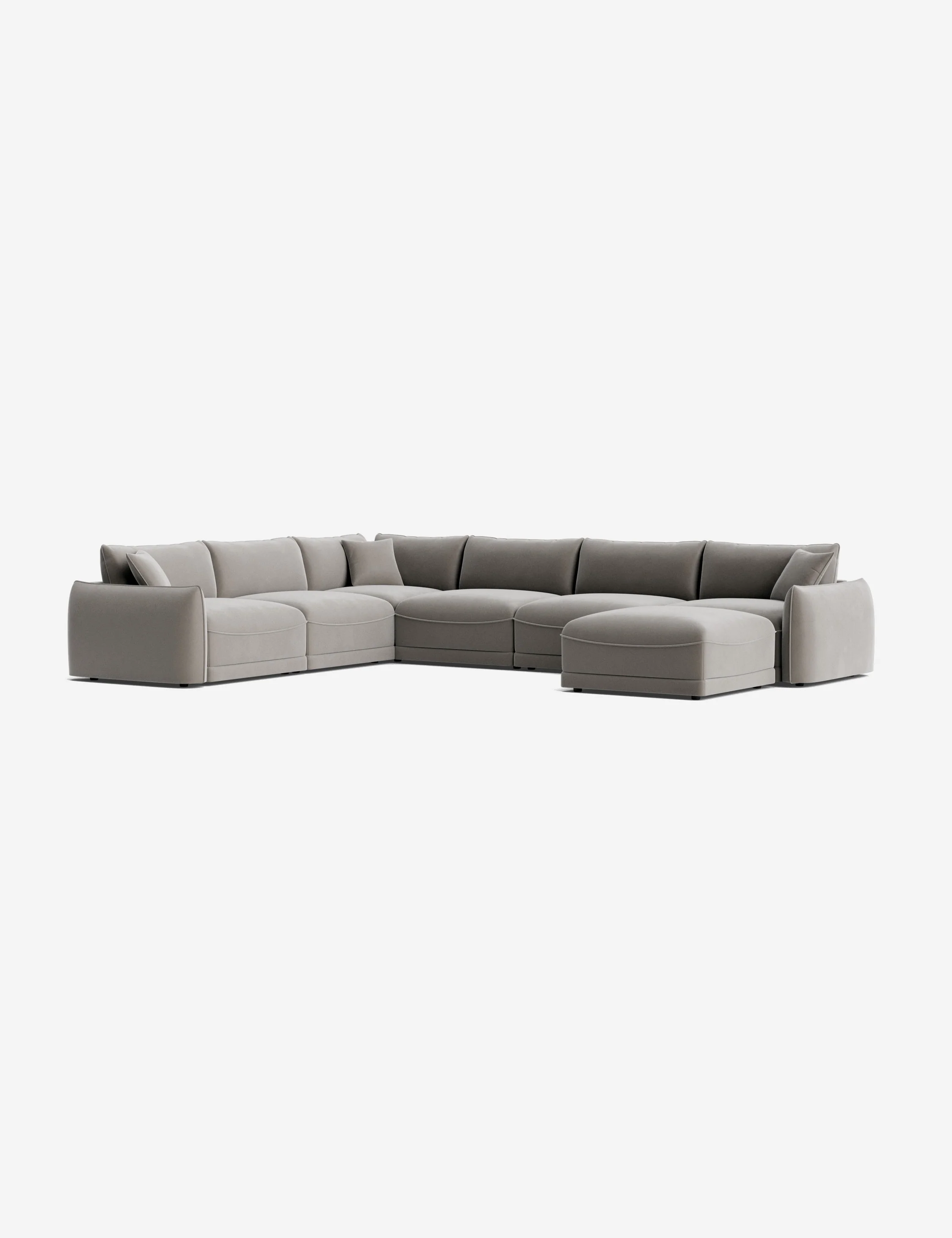 Balmer Modular Corner Sectional Sofa With Ottoman - Image 113