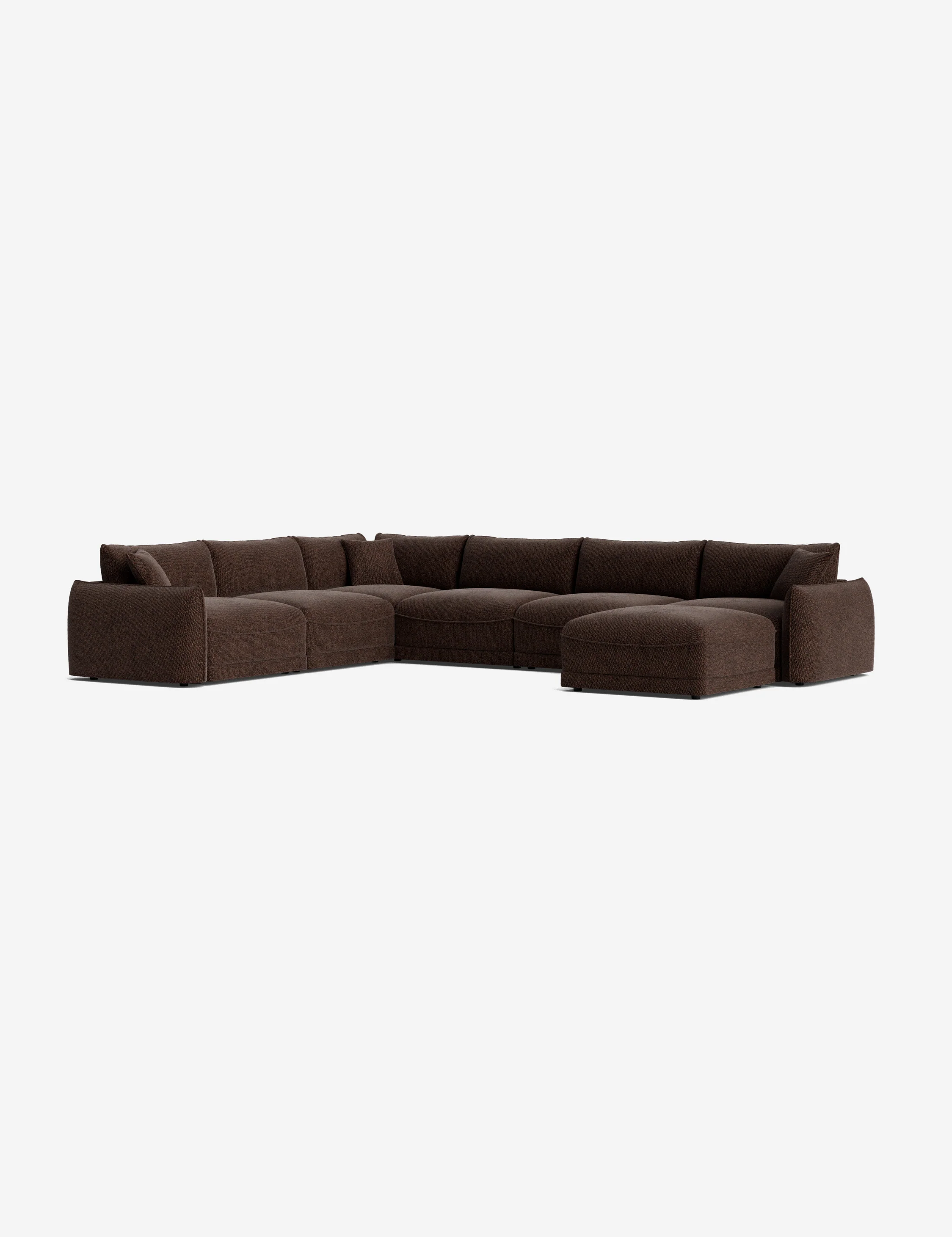 Balmer Modular Corner Sectional Sofa With Ottoman - Image 57