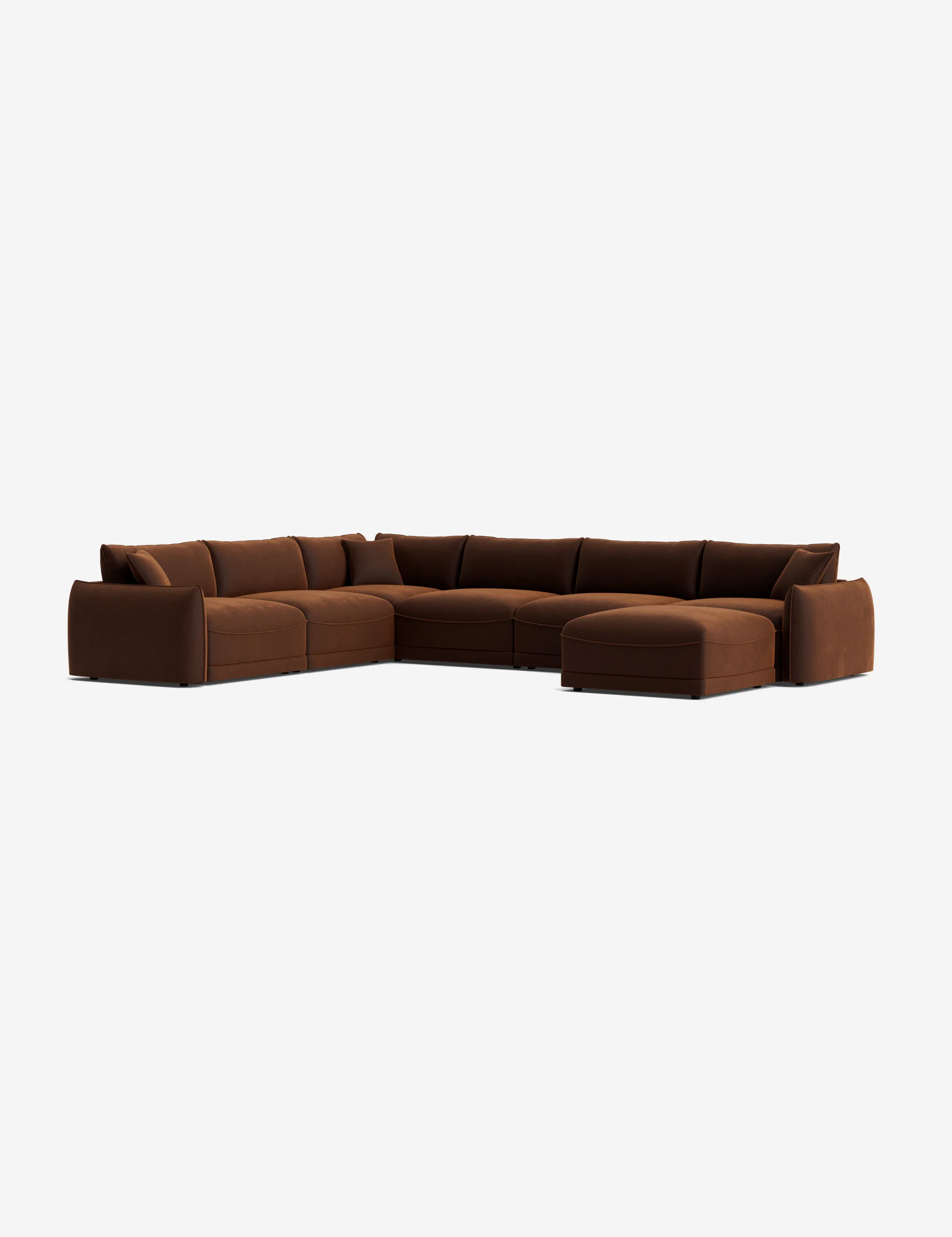 Balmer Modular Corner Sectional Sofa With Ottoman - Image 77
