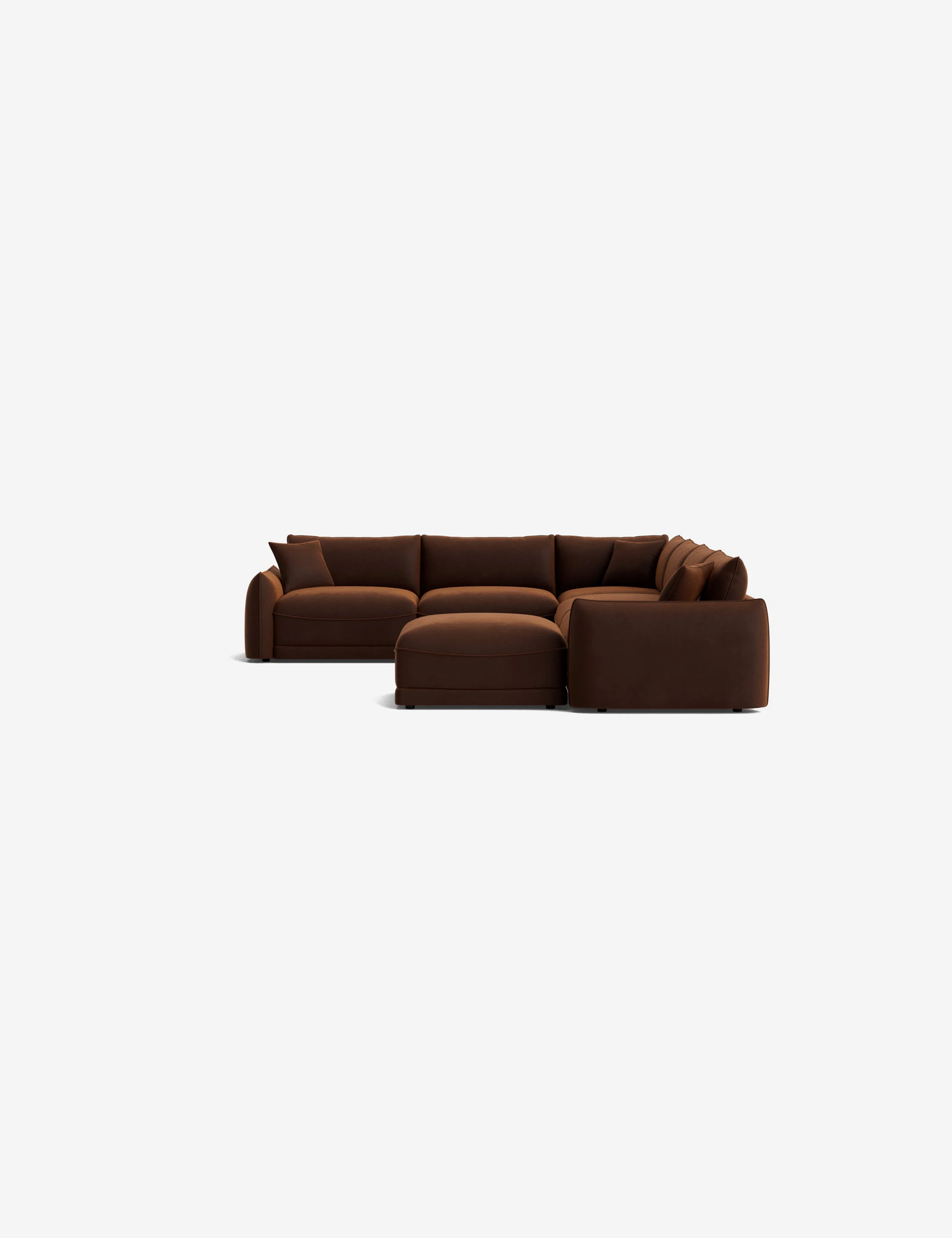 Balmer Modular Corner Sectional Sofa With Ottoman - Image 79
