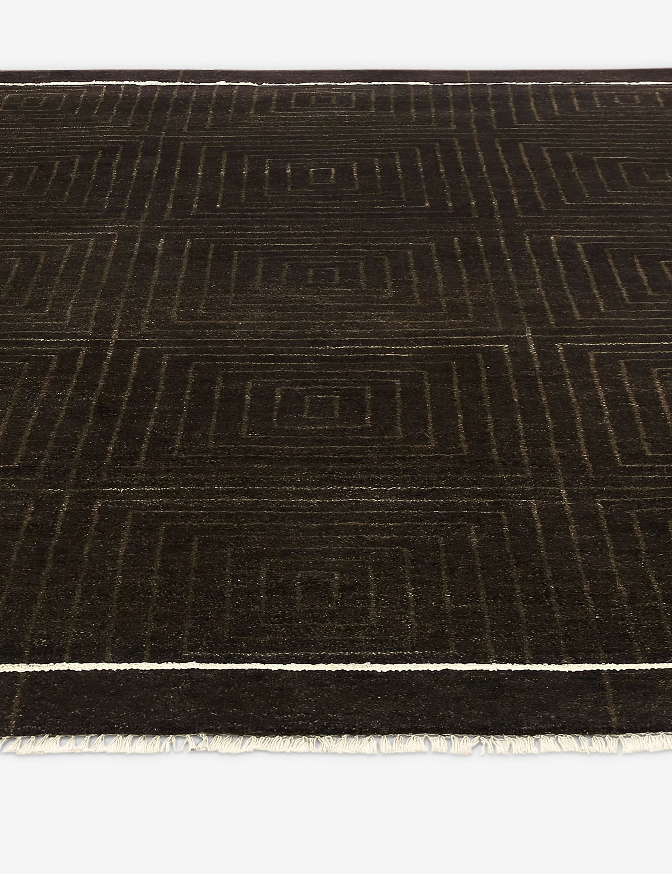 Barcelona Hand-Knotted Wool Rug by Button Atelier x Co.House Designs - Image 4