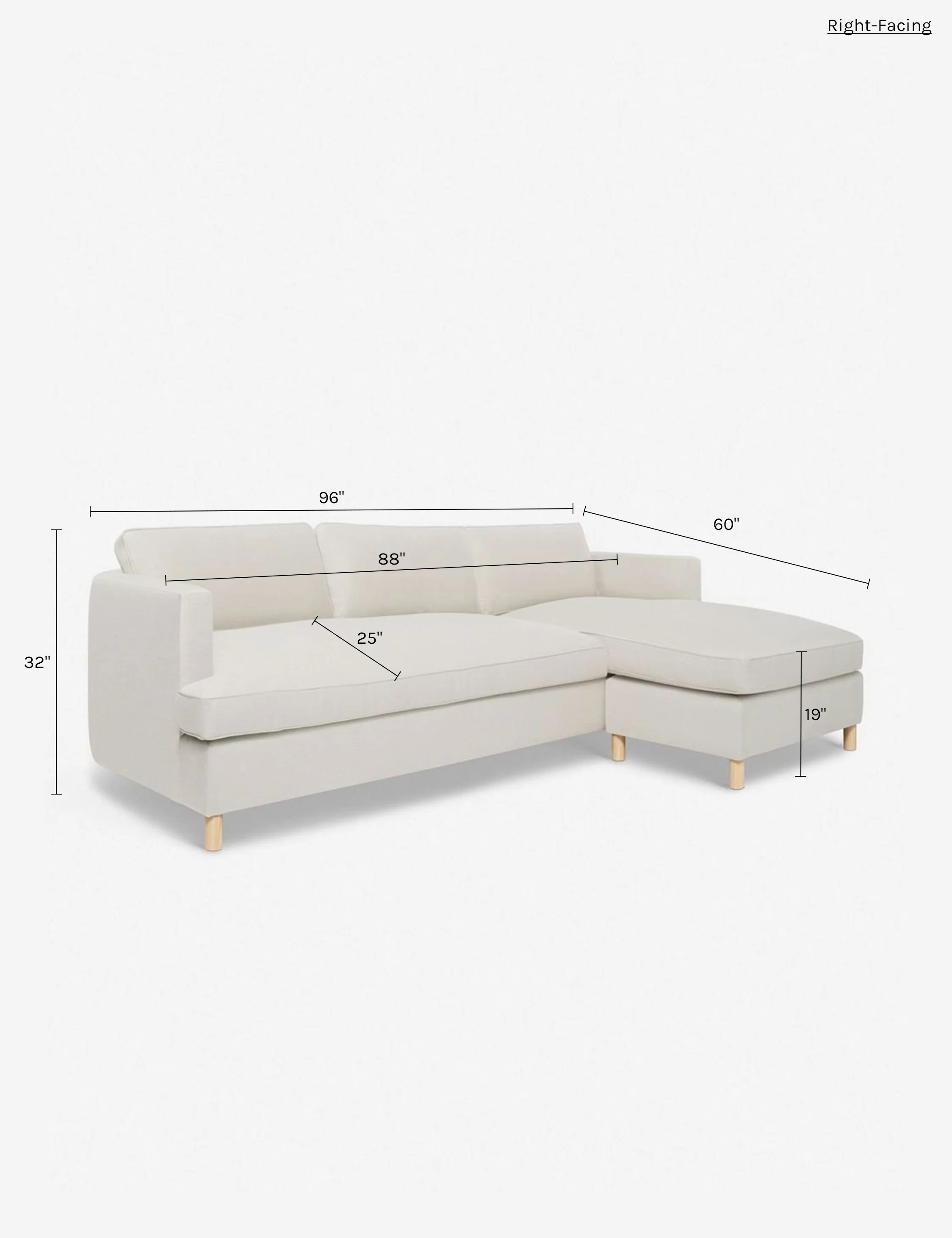 Belmont Sectional Sofa by Ginny Macdonald - Image 138