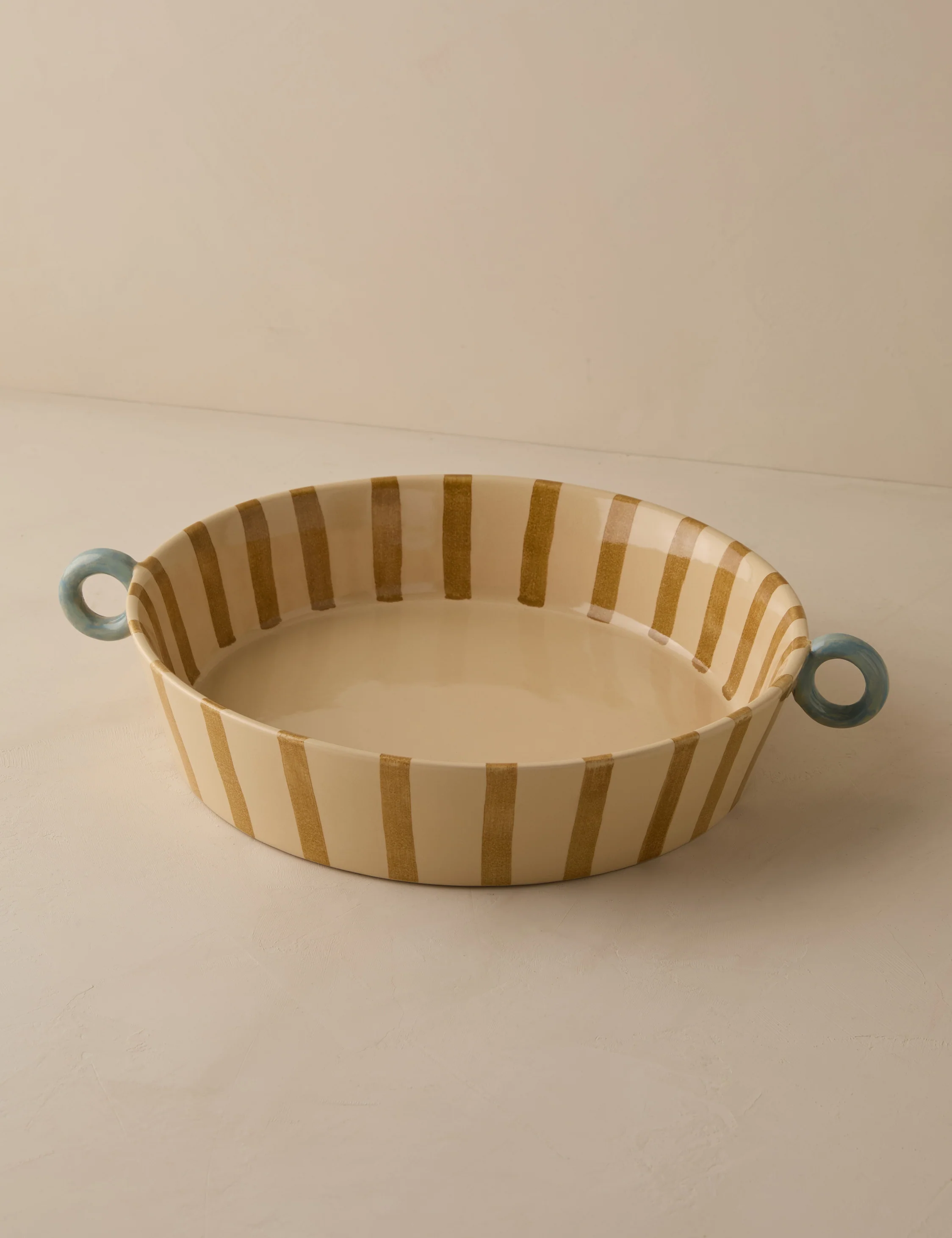 Bibbs Hand-Painted Centerpiece Bowl - Image 4