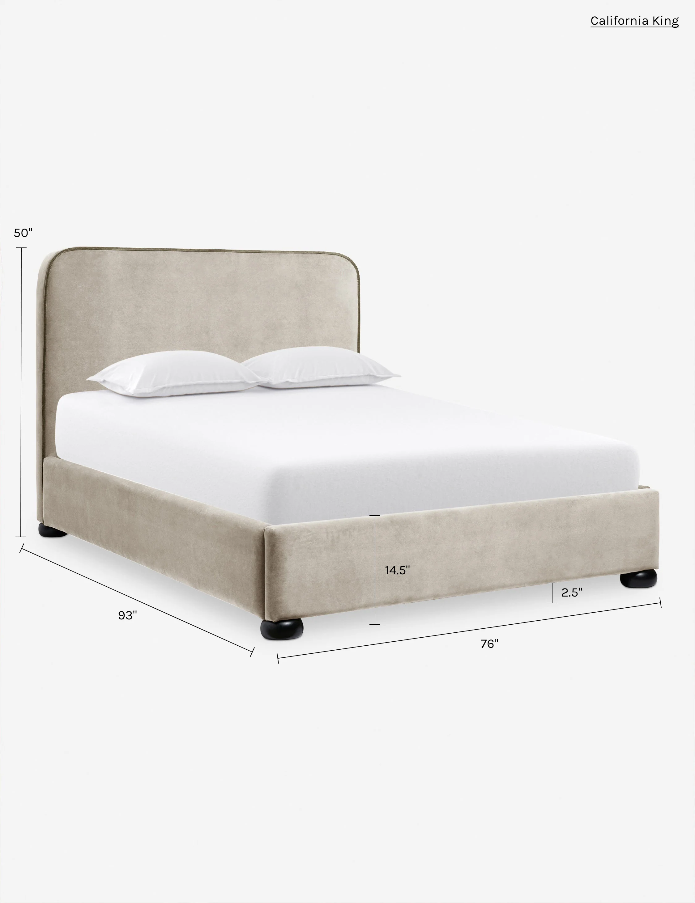 Bishop Platform Bed - Image 46