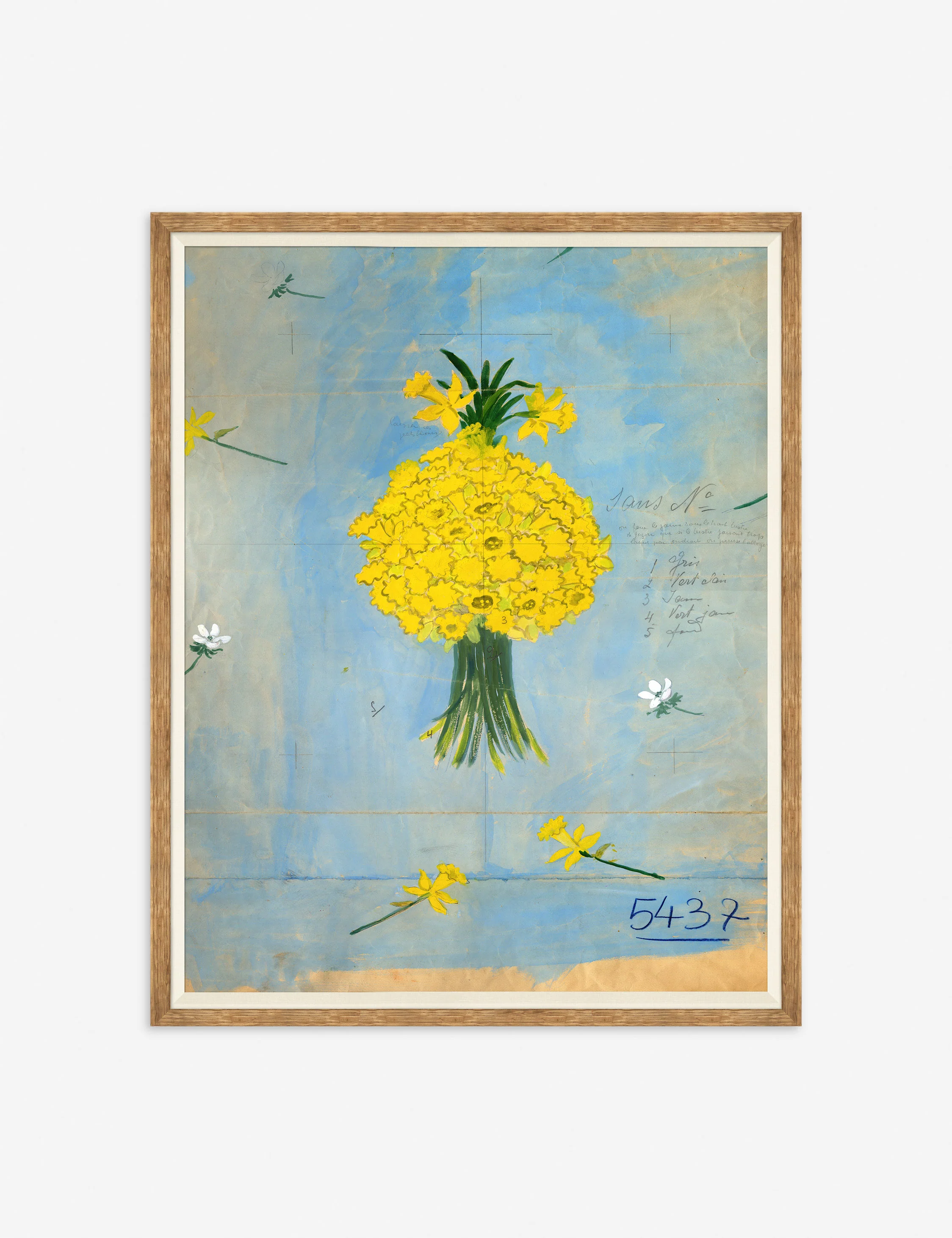 Bouquette de Jonquilles Print by Paule Marrot - Image 3