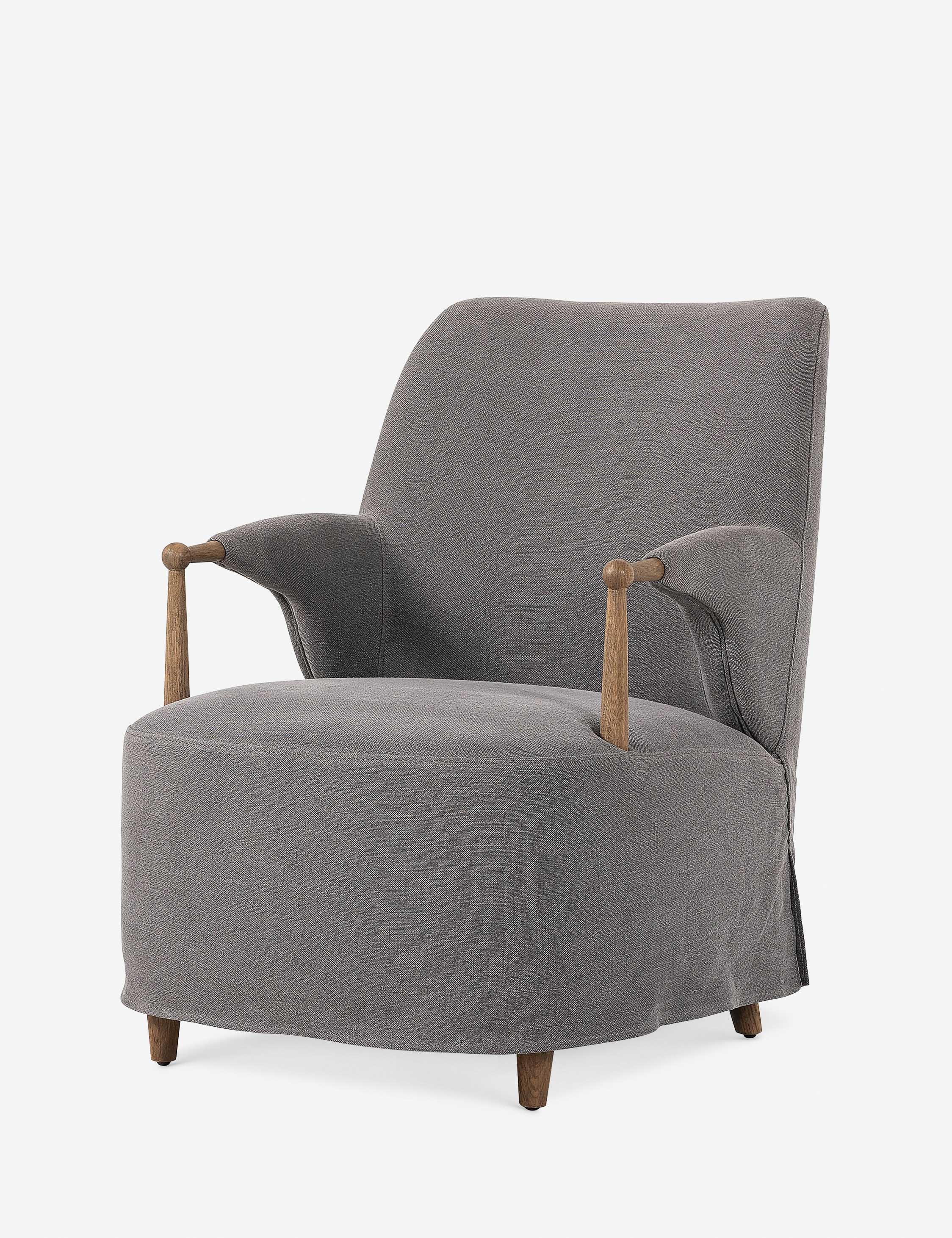 Brently Accent Chair by Amber Lewis x Four Hands - Image 3