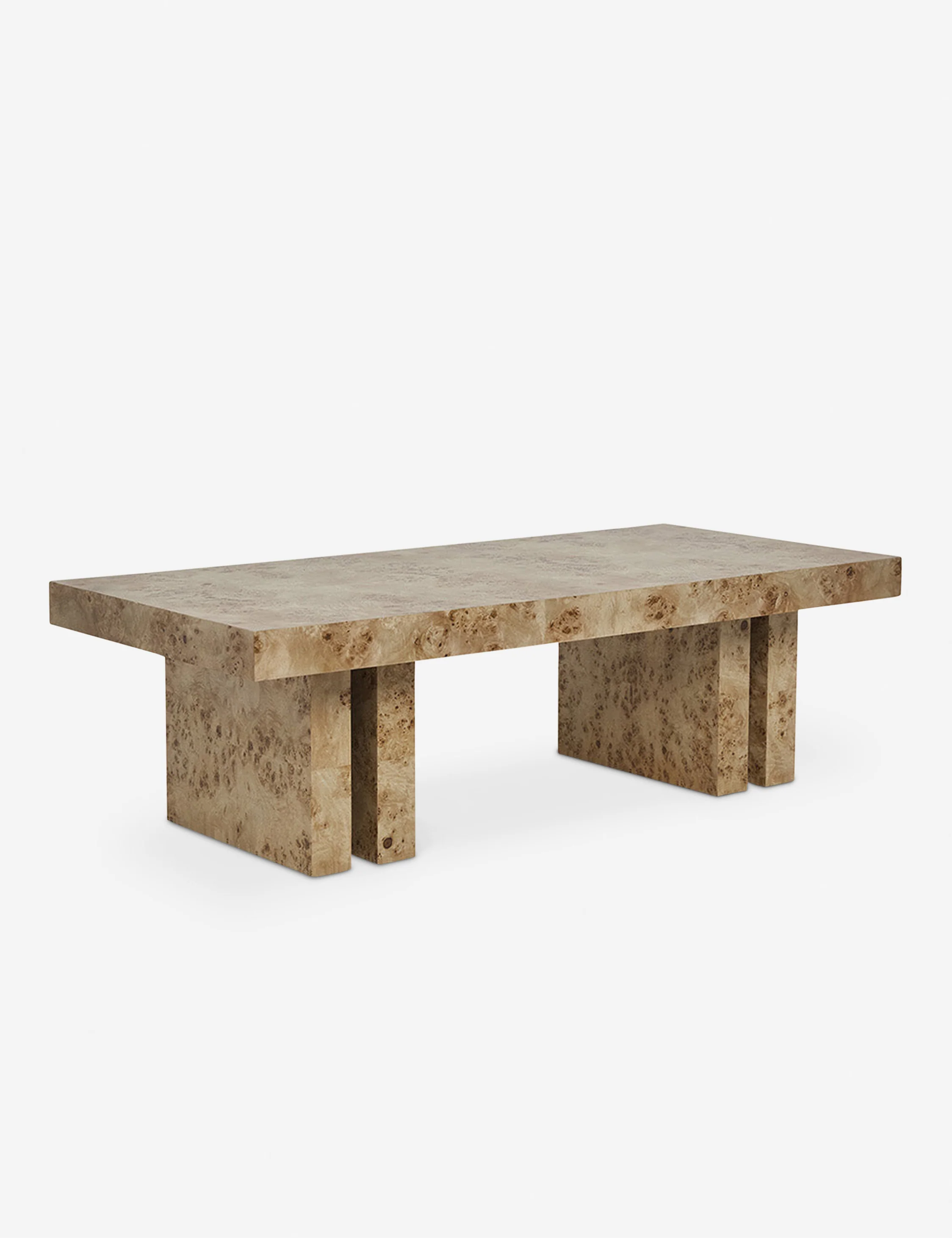 Brisa Burl Wood Coffee Table - Image 4