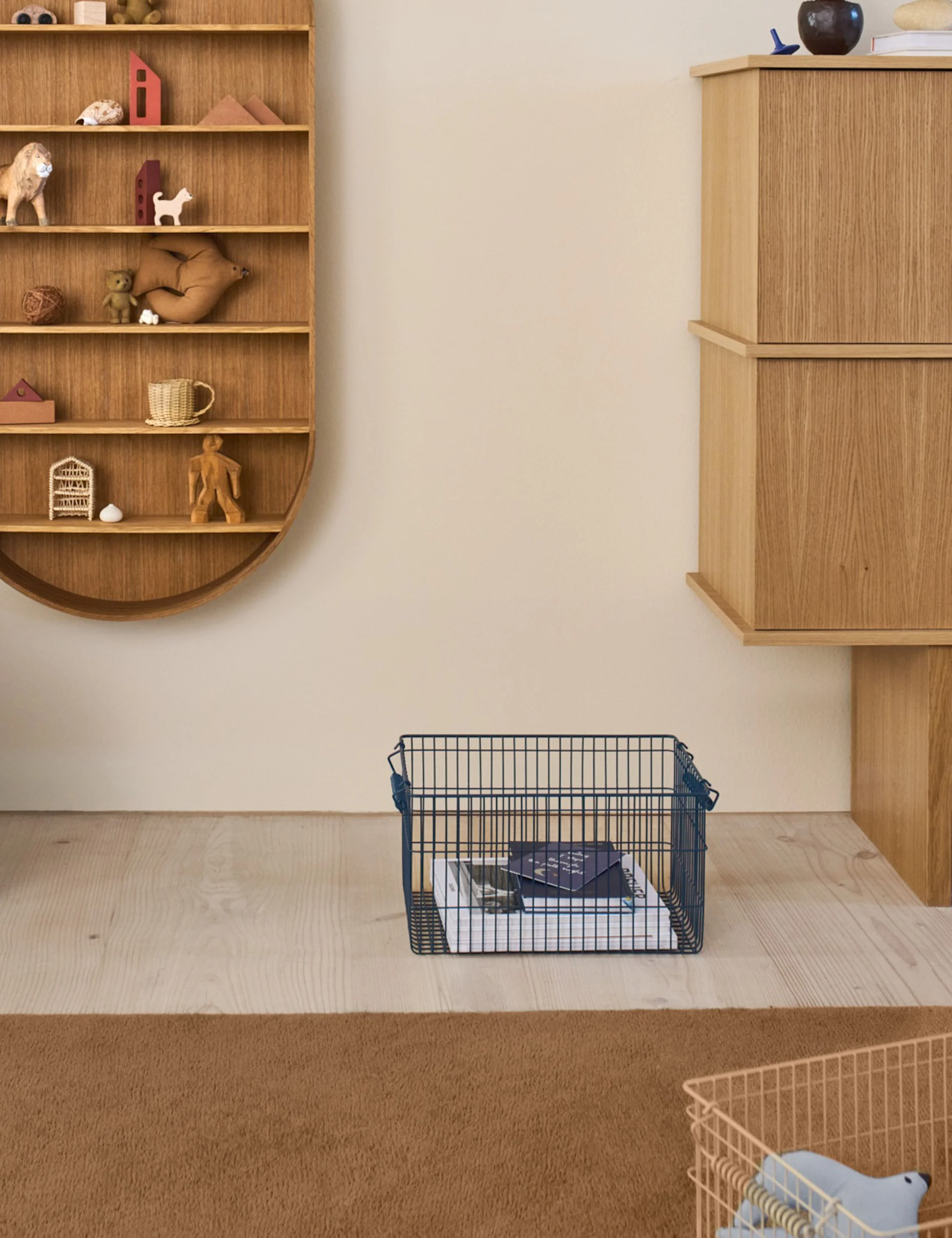 Cala Stackable Baskets (Set of 2) by Ferm Living - Image 7