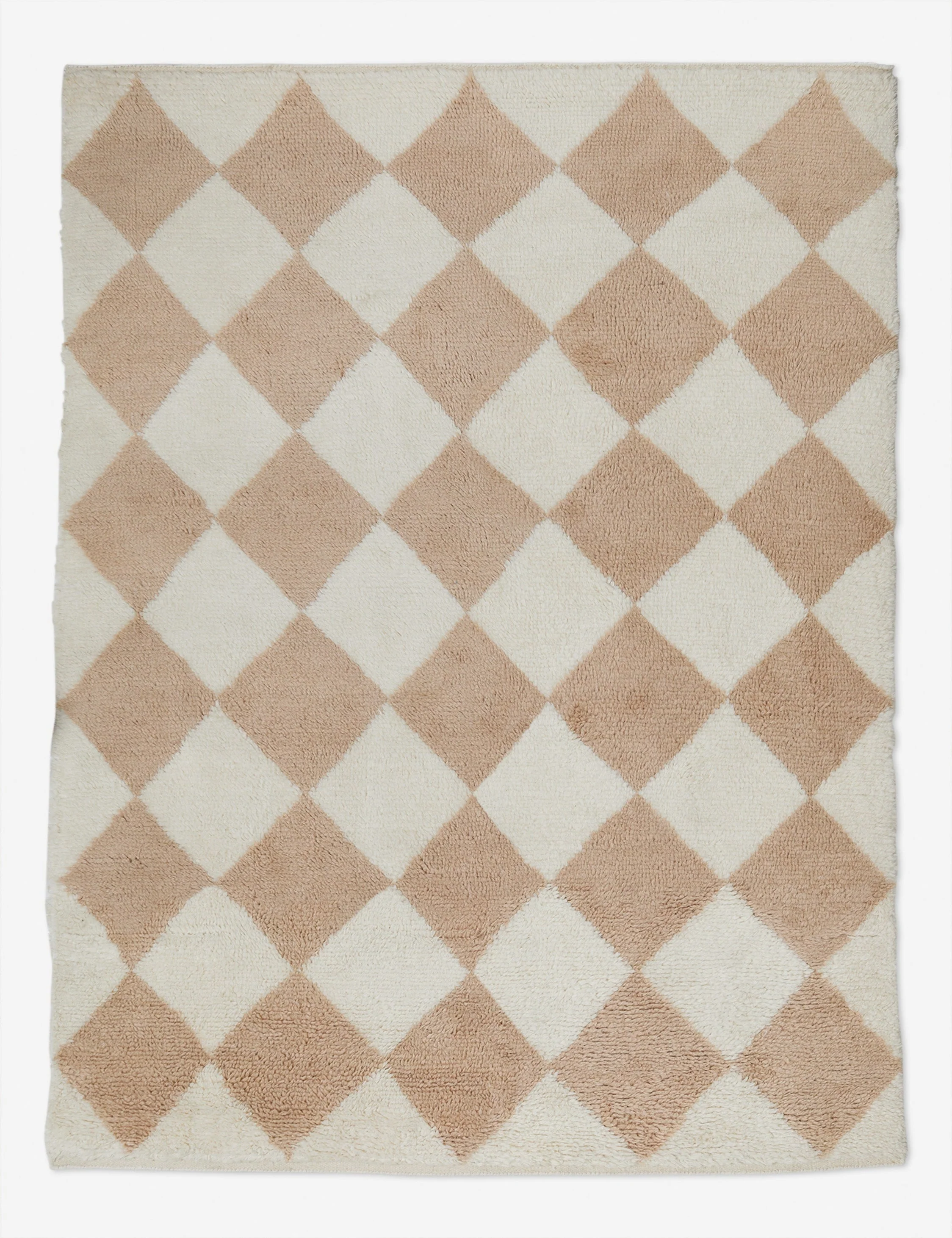 Cariad Hand-Knotted Wool Moroccan Shag Rug Swatch 18" x 18" - Image 11