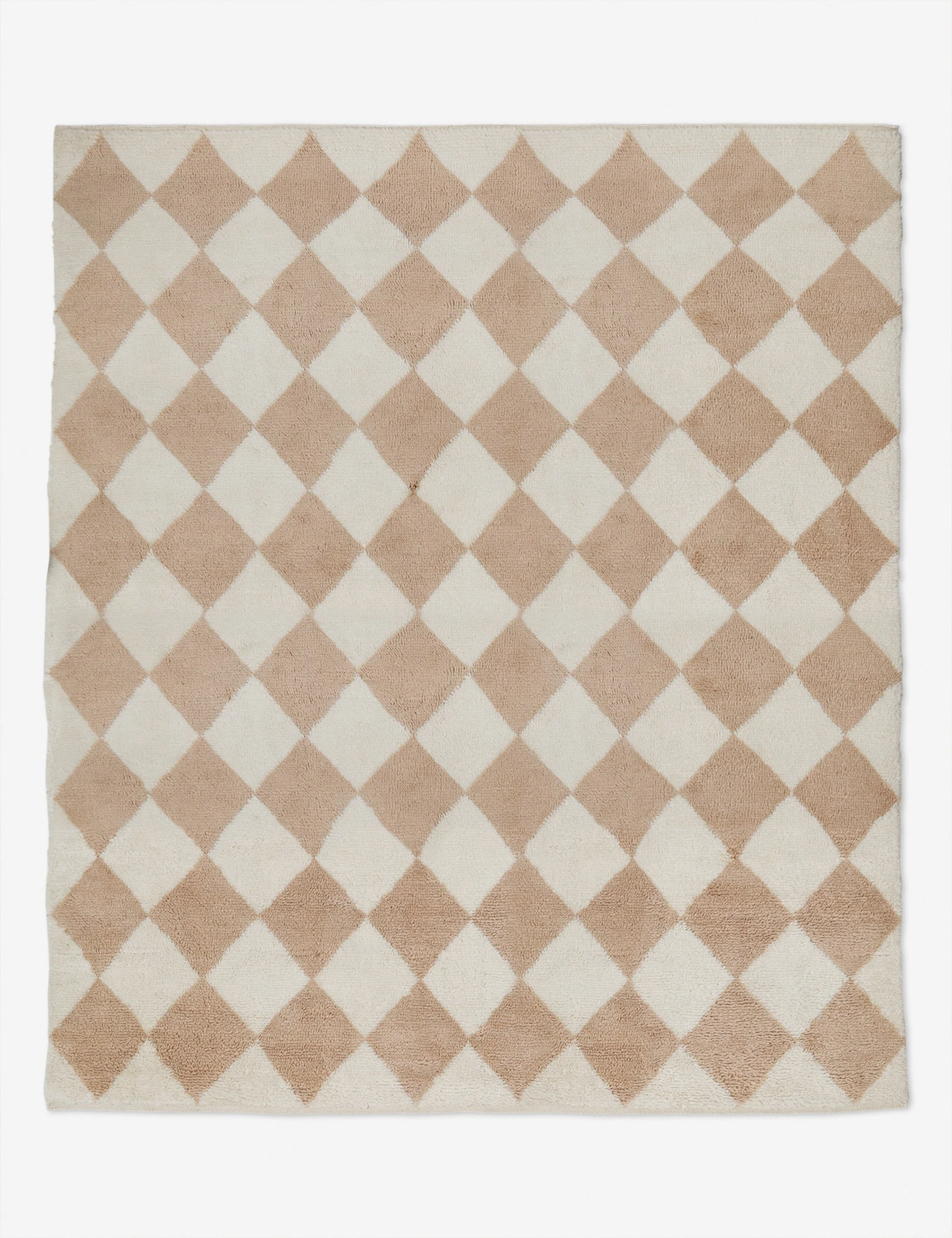 Cariad Hand-Knotted Wool Moroccan Shag Rug Swatch 18" x 18" - Image 12