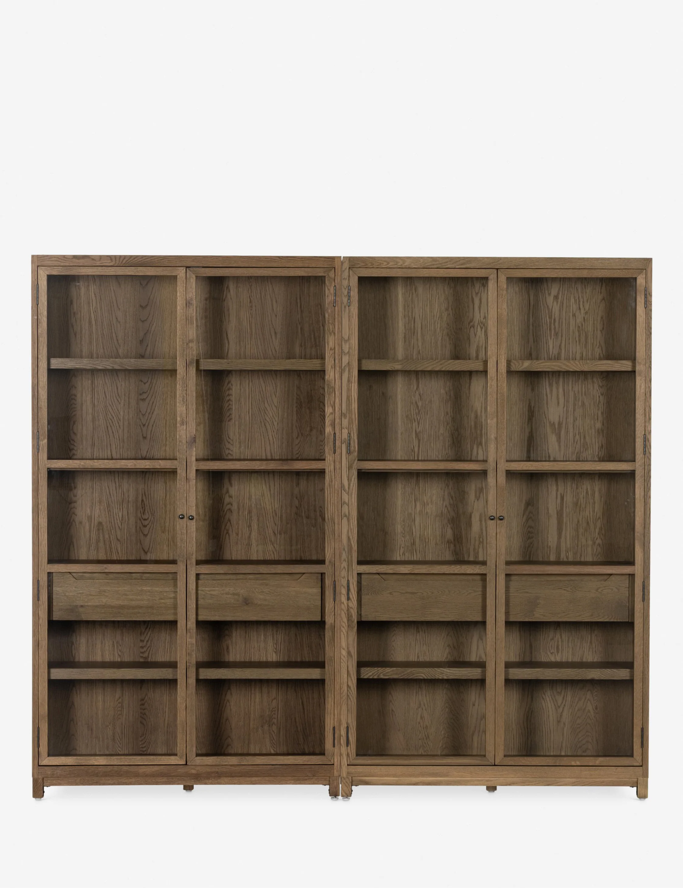 Carly Double Full Curio Cabinet - Image 2