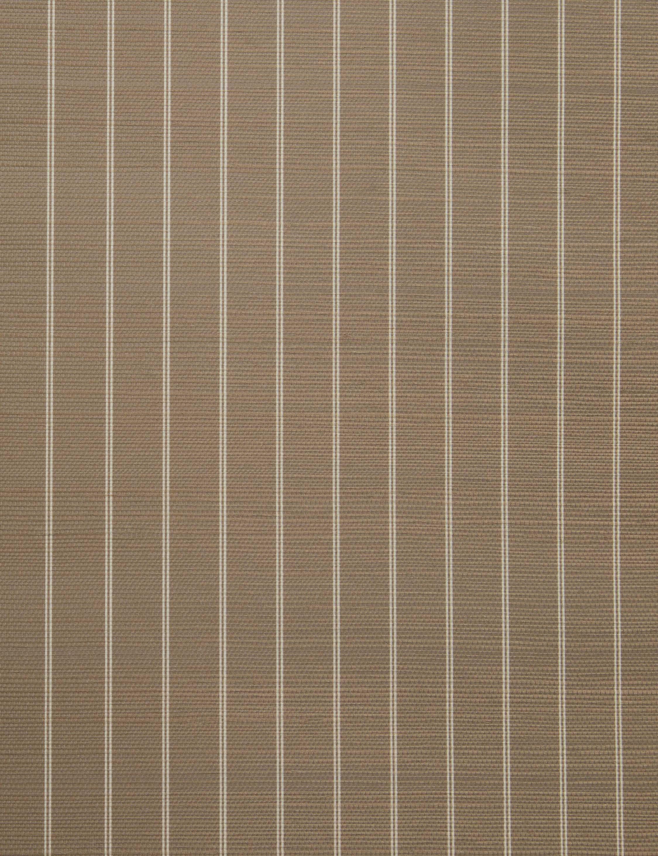 Carnegie Stripe Grasscloth Wallpaper - Image 4