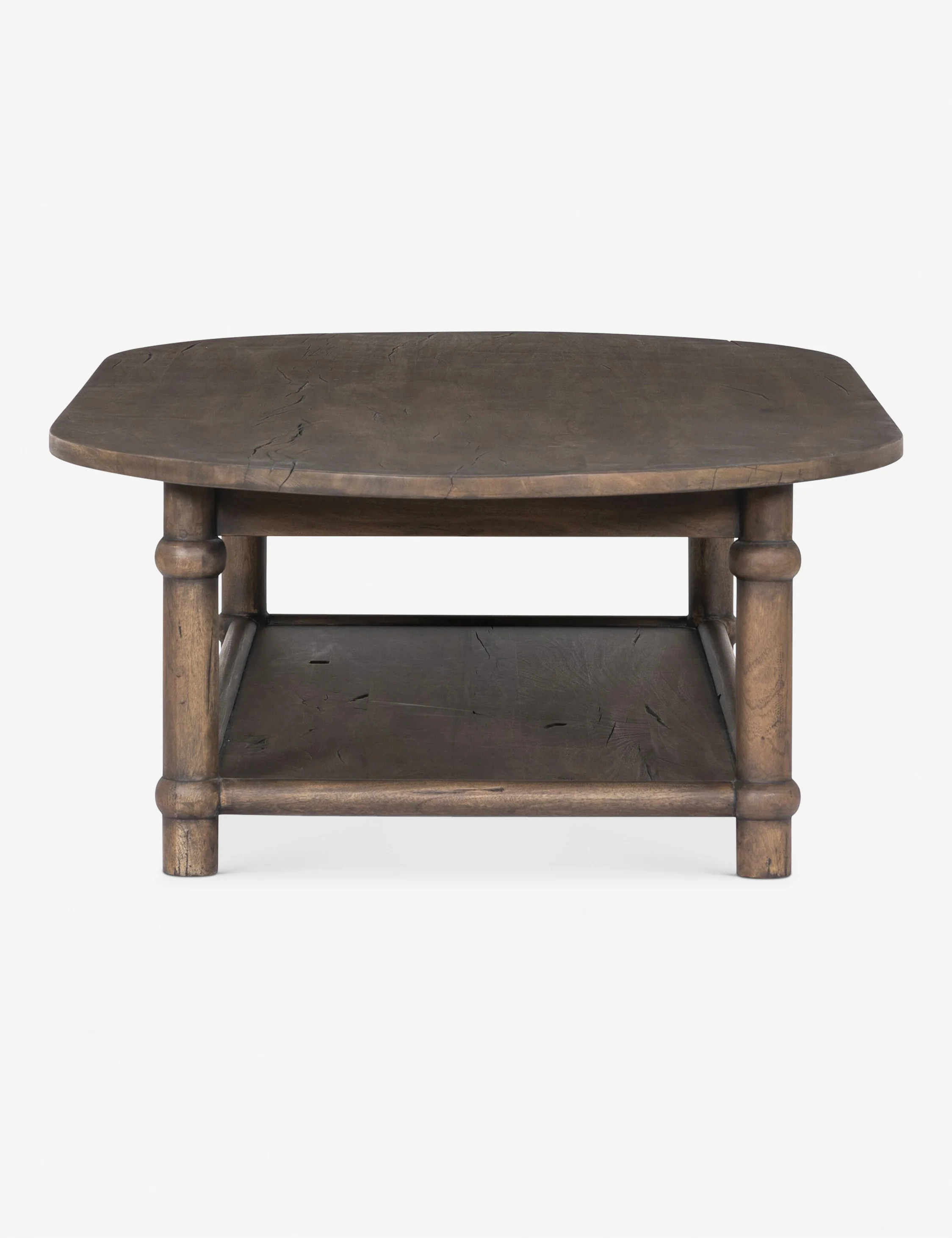Charnes Oval Coffee Table by Amber Lewis x Four Hands - Image 4