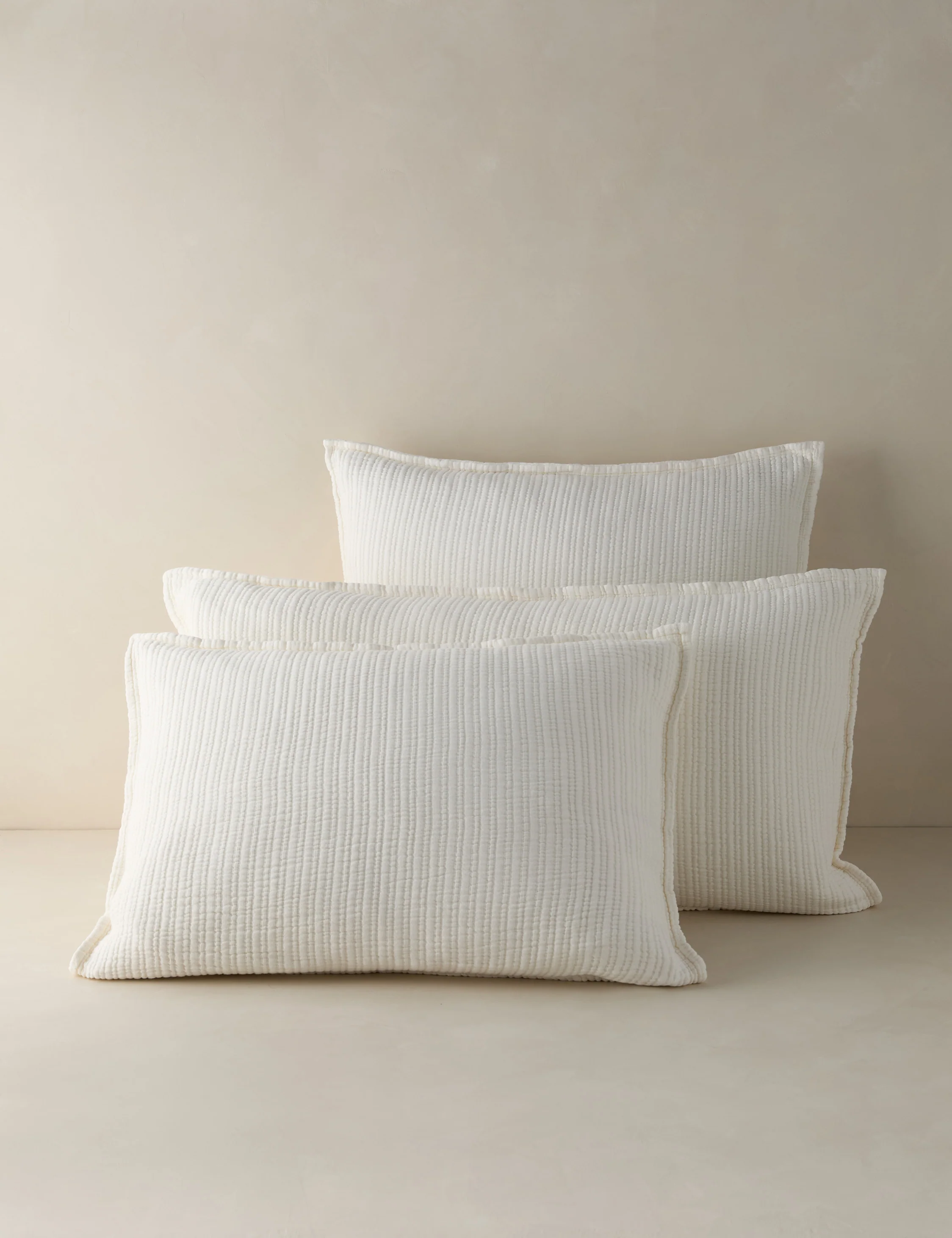 Chatham Cotton Matelasse Sham by Pom Pom at Home - Image 2