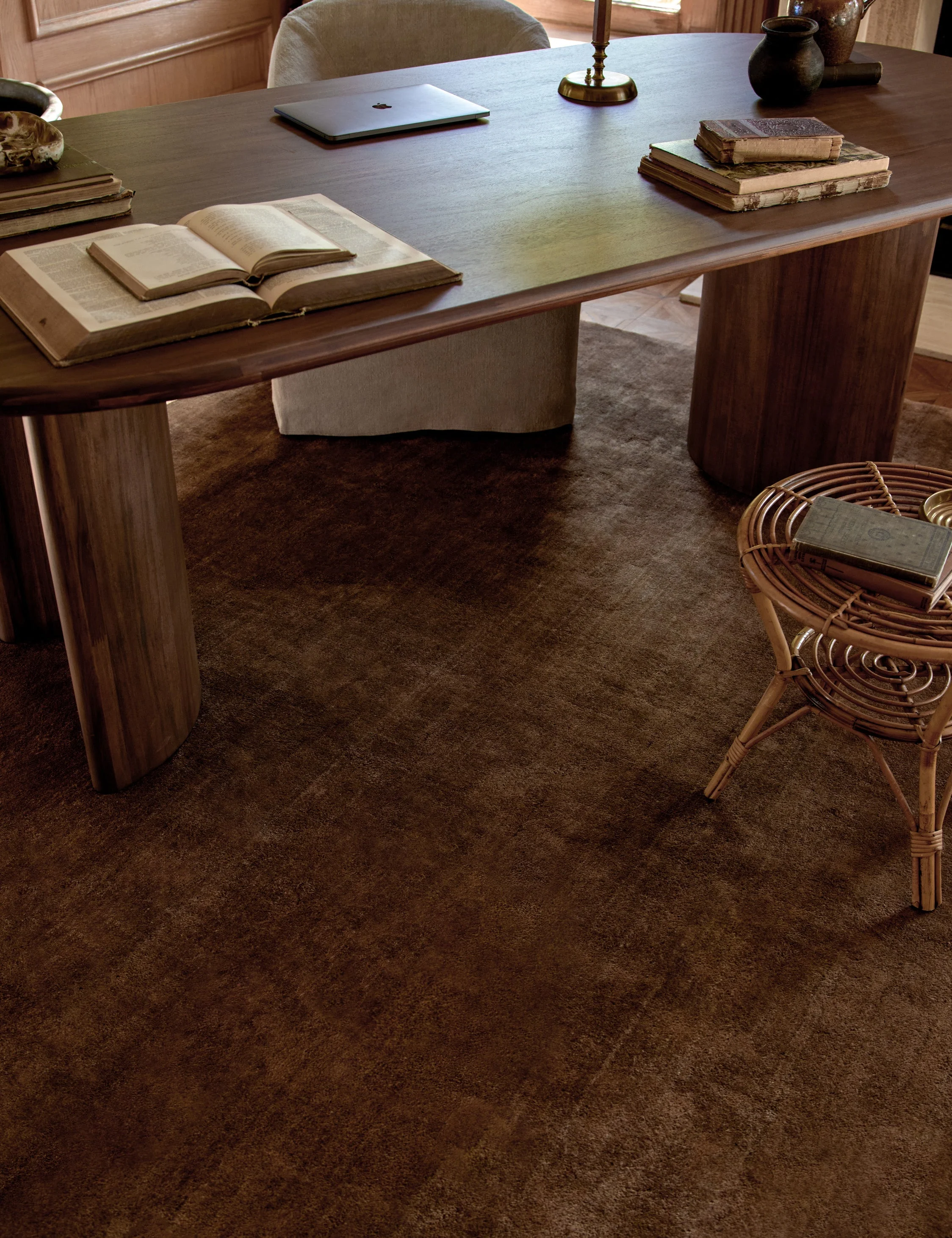 Chiltern Handmade Rug Swatch, Copper - Image 5