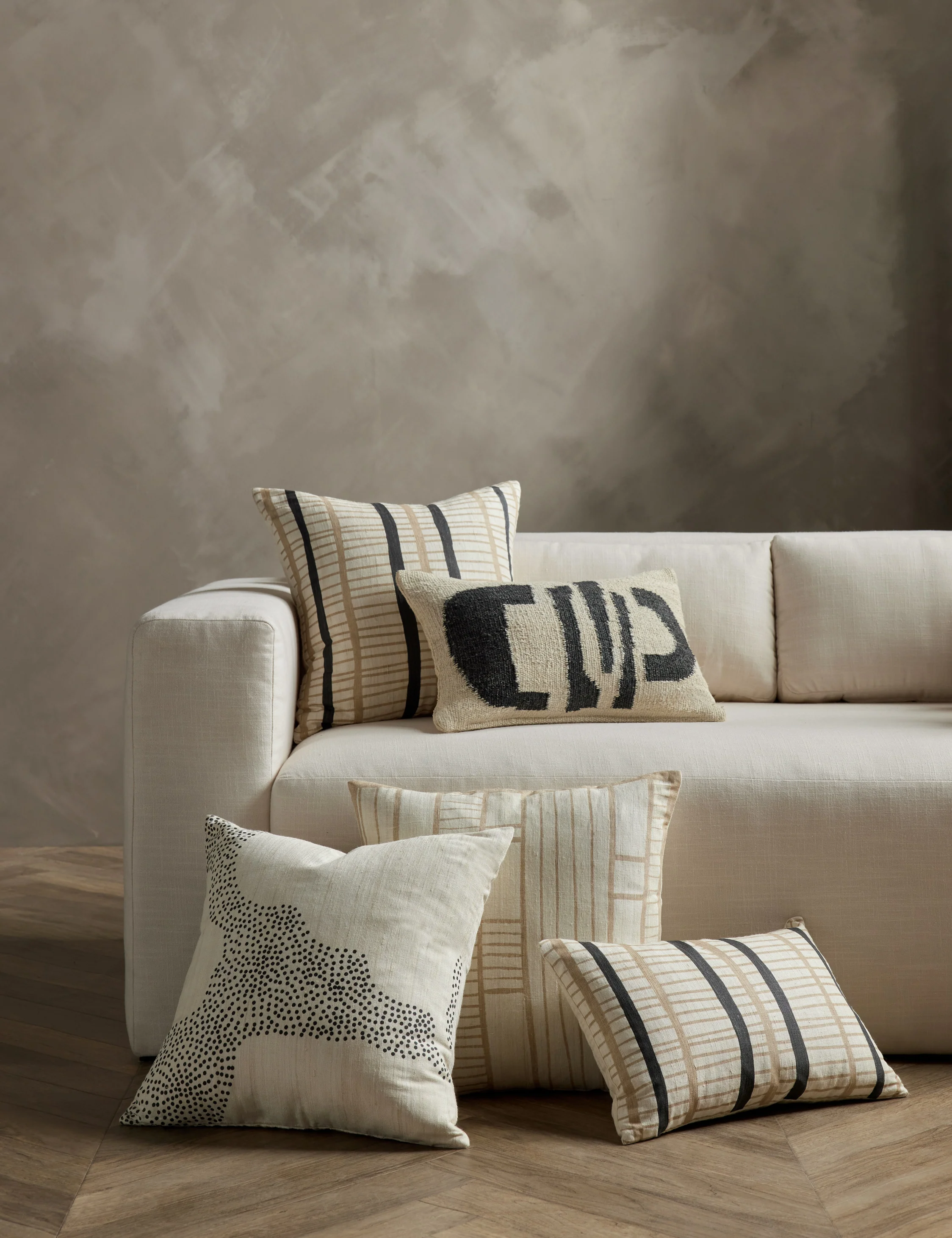 Chute Silk Pillow, Natural by Hadiya Williams - Image 5
