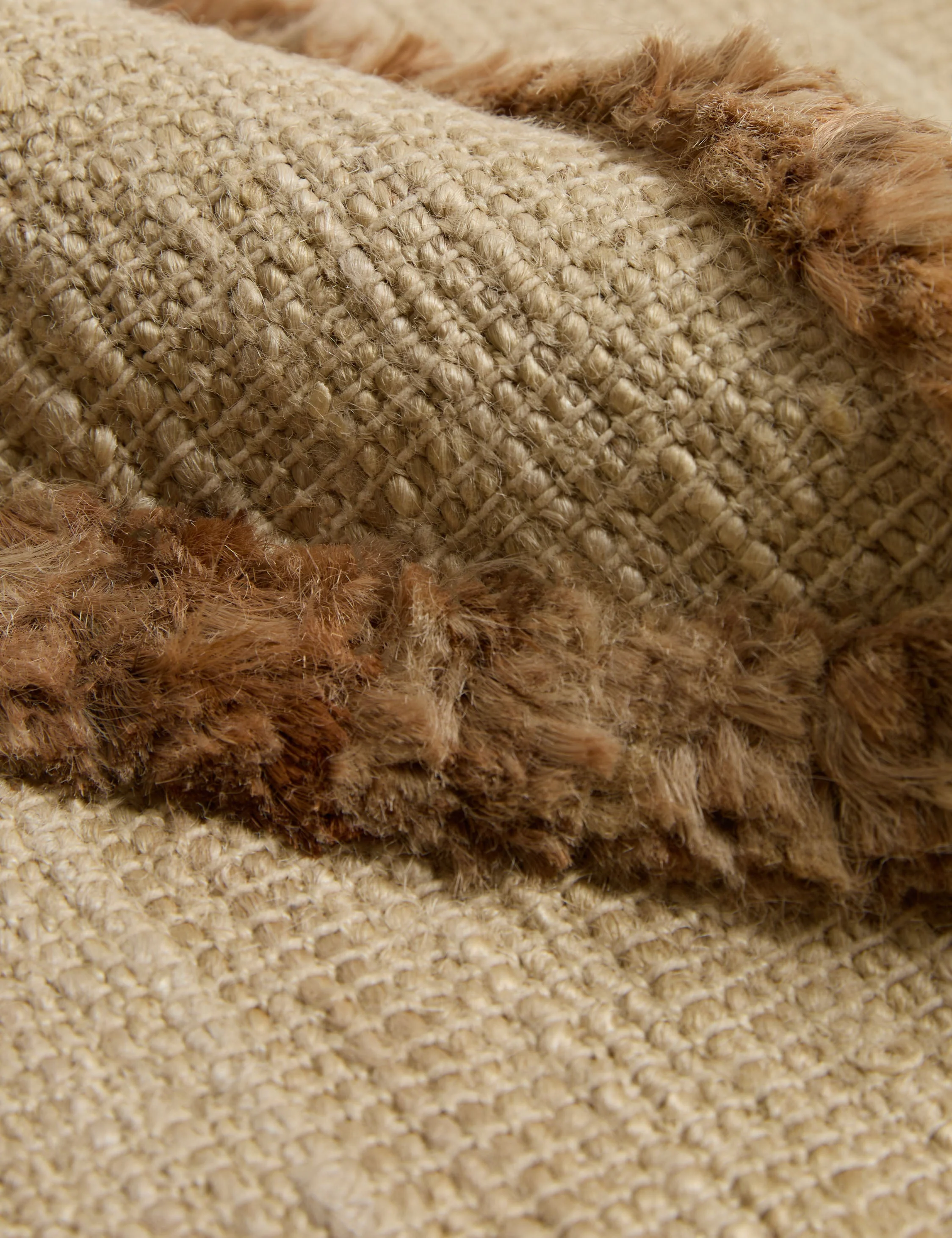 Clairmont Hand-Woven Jute Rug Swatch by Jake Arnold, Natural and Ivory - Image 8