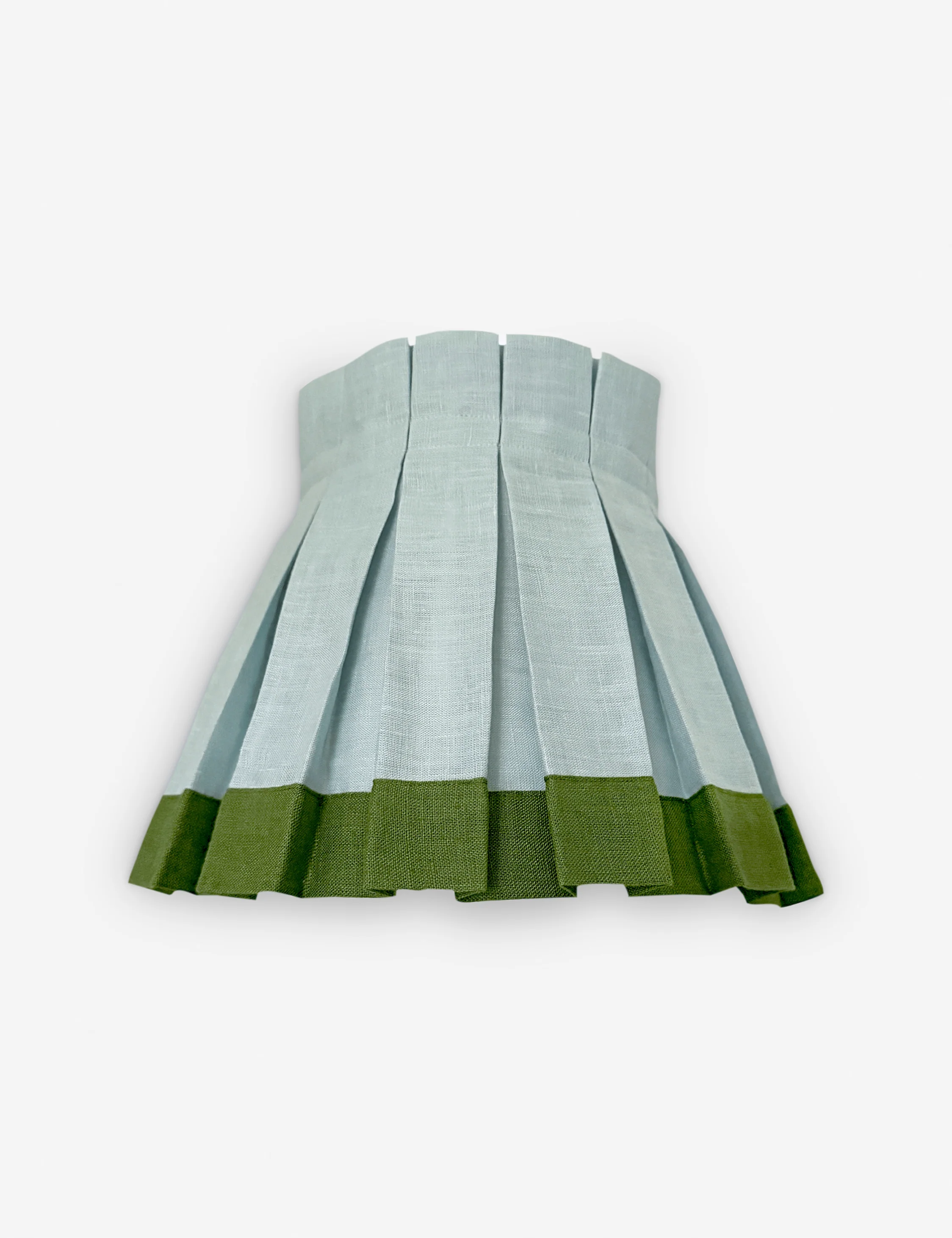 Color Block Classic Box Pleat Lampshade by Cielle Home - Image 13