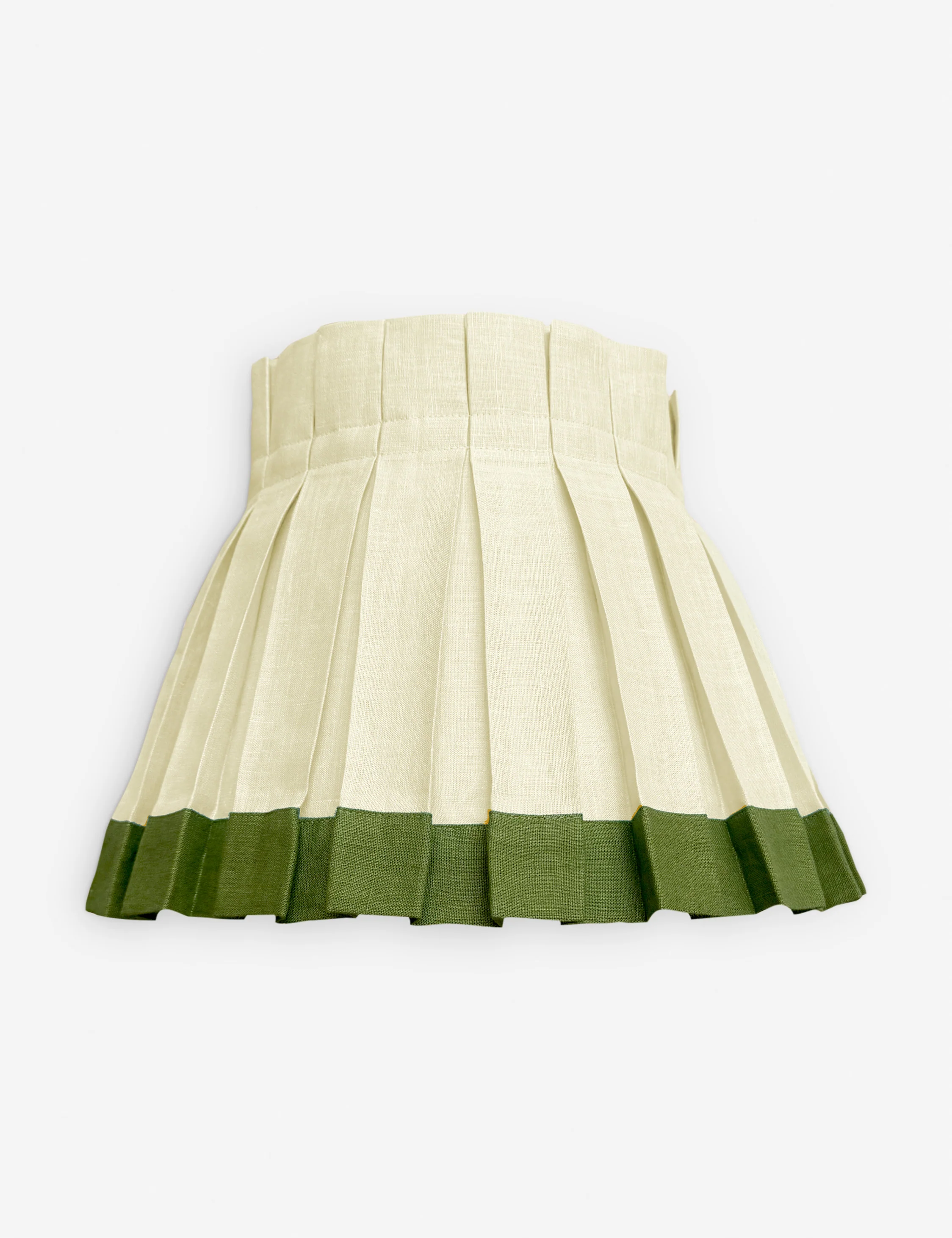 Color Block Classic Box Pleat Lampshade by Cielle Home - Image 2