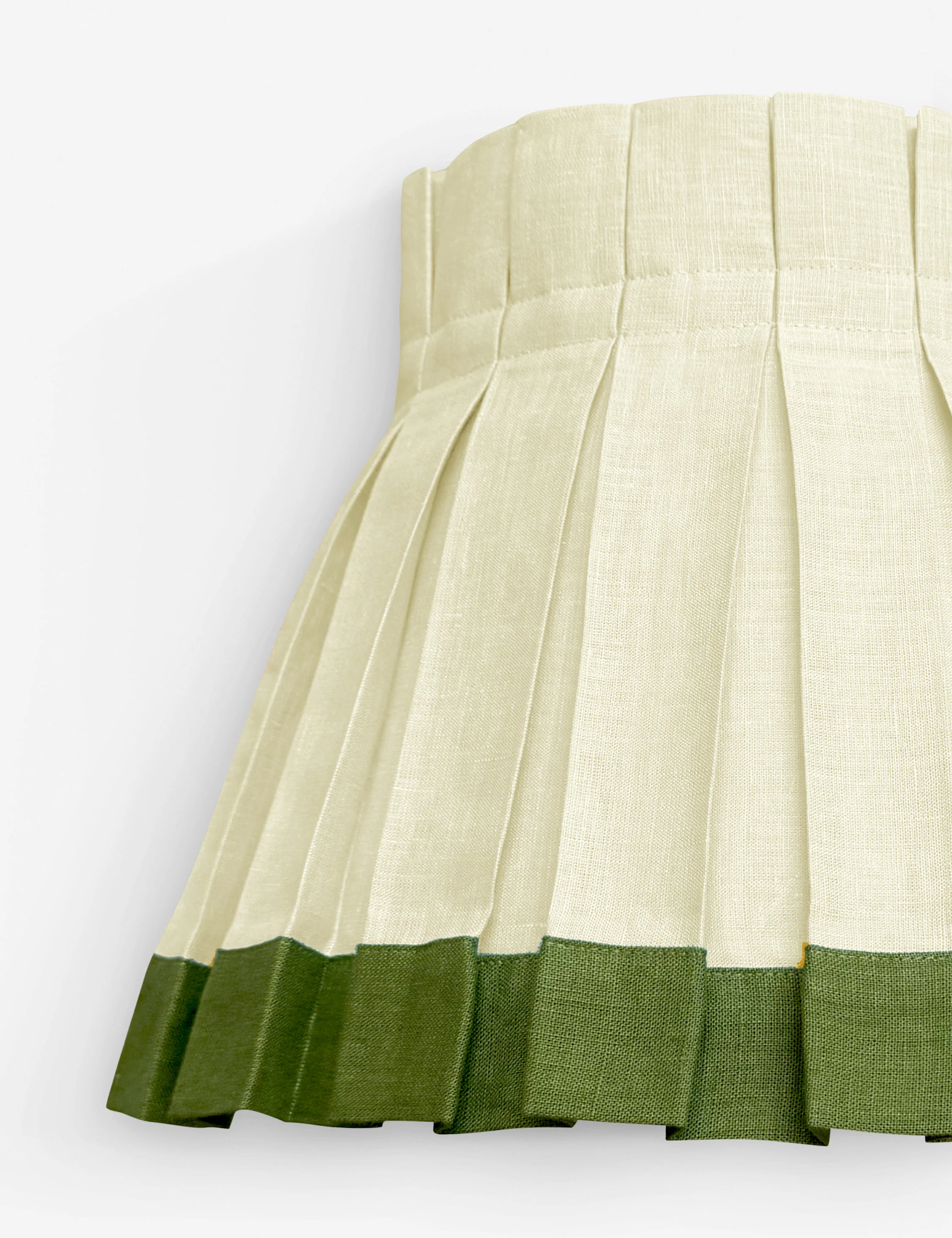 Color Block Classic Box Pleat Lampshade by Cielle Home - Image 3
