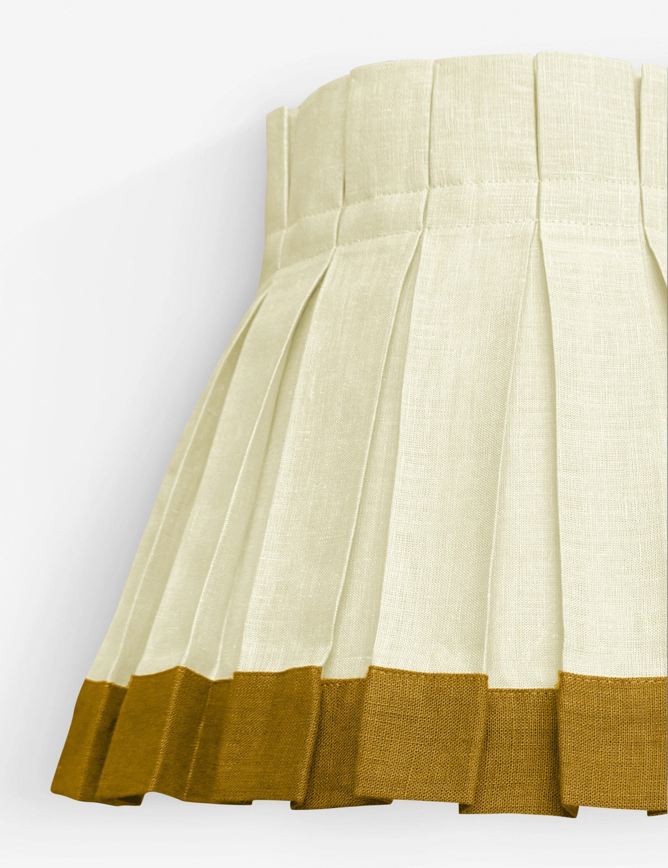 Color Block Classic Box Pleat Lampshade by Cielle Home - Image 7