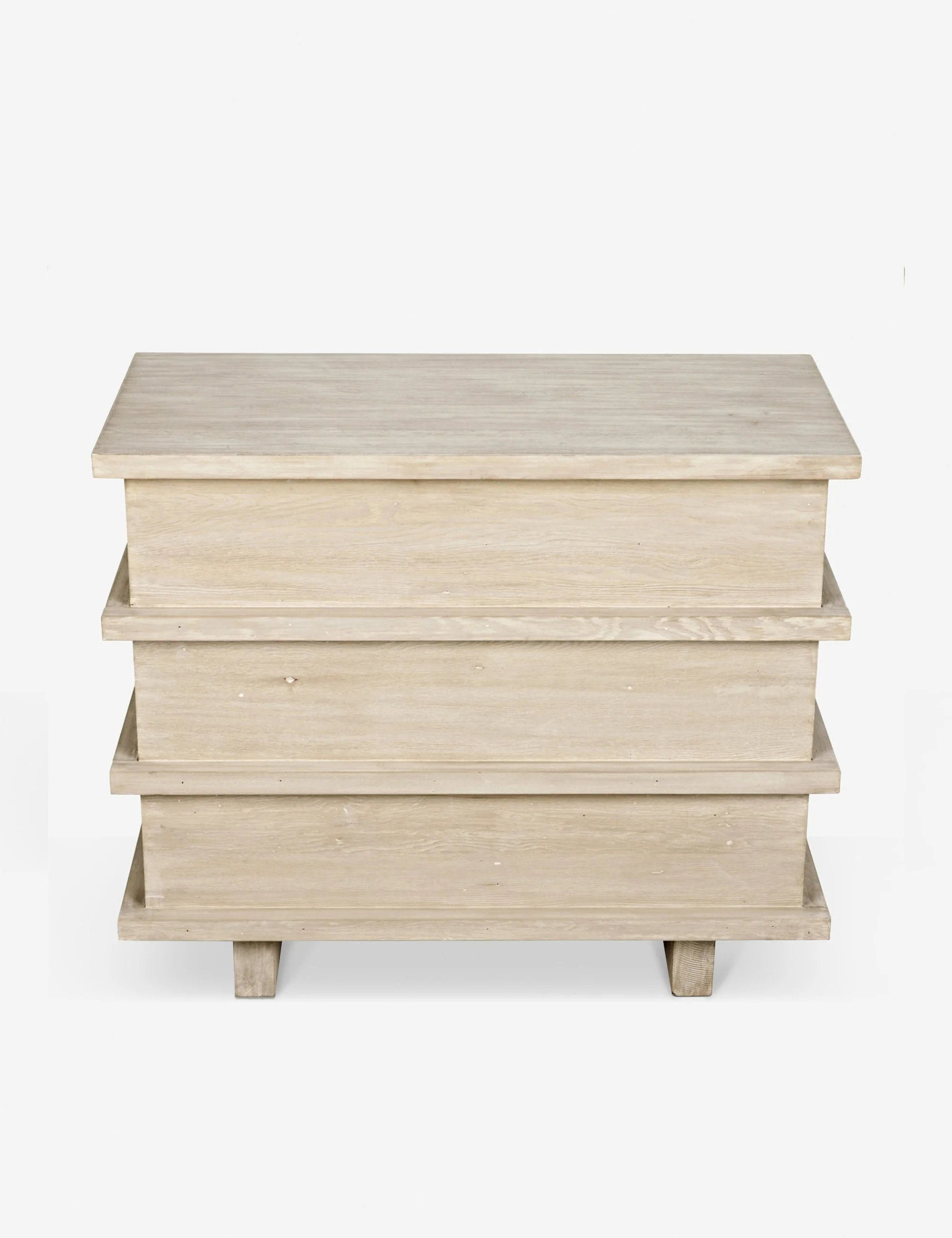 Corliss 3-Drawer Dresser, White Wash - Image 3