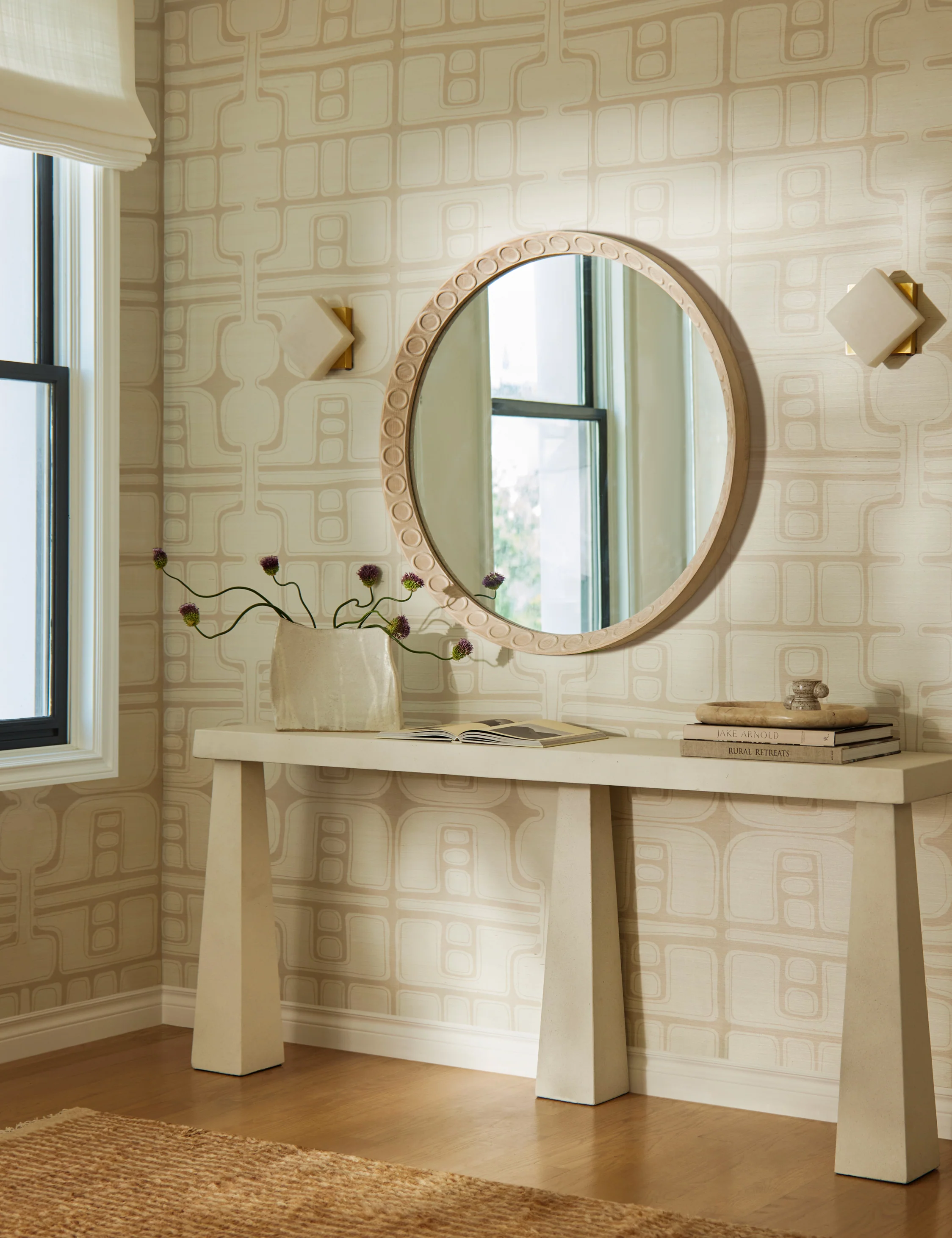 Correa Round Mirror - Image 3