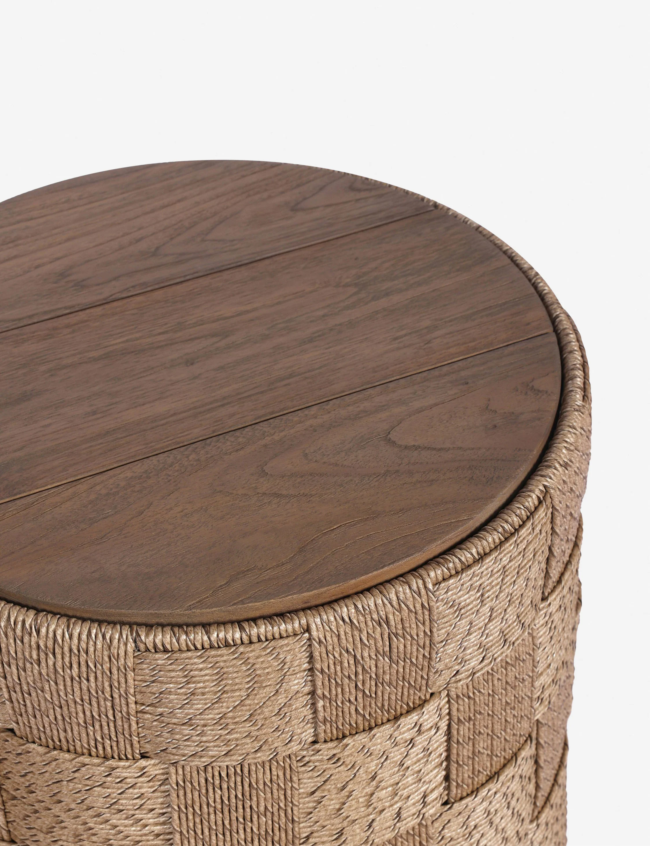 Corsica Round Outdoor Side Table - Image 4