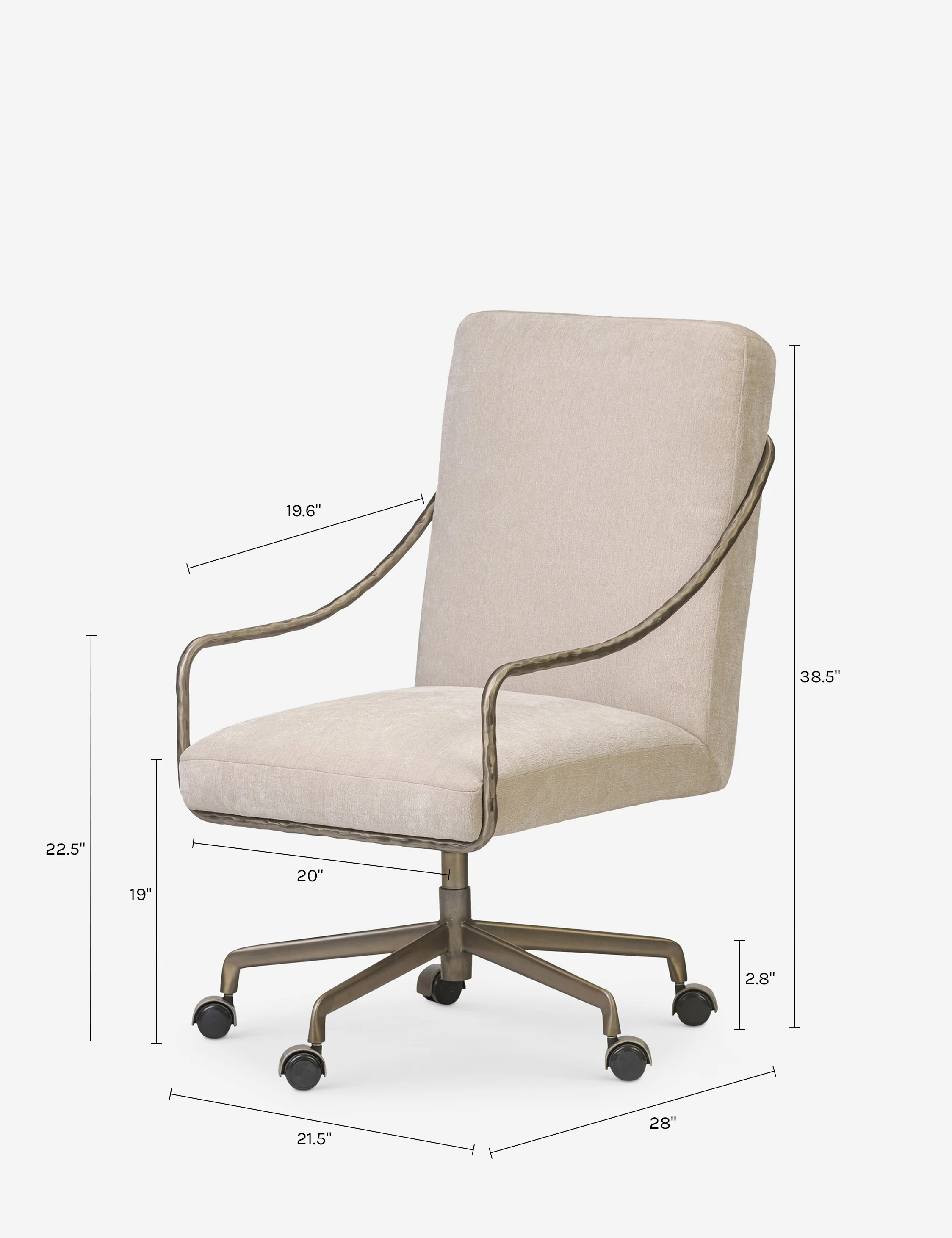Crispin Desk Chair - Image 6
