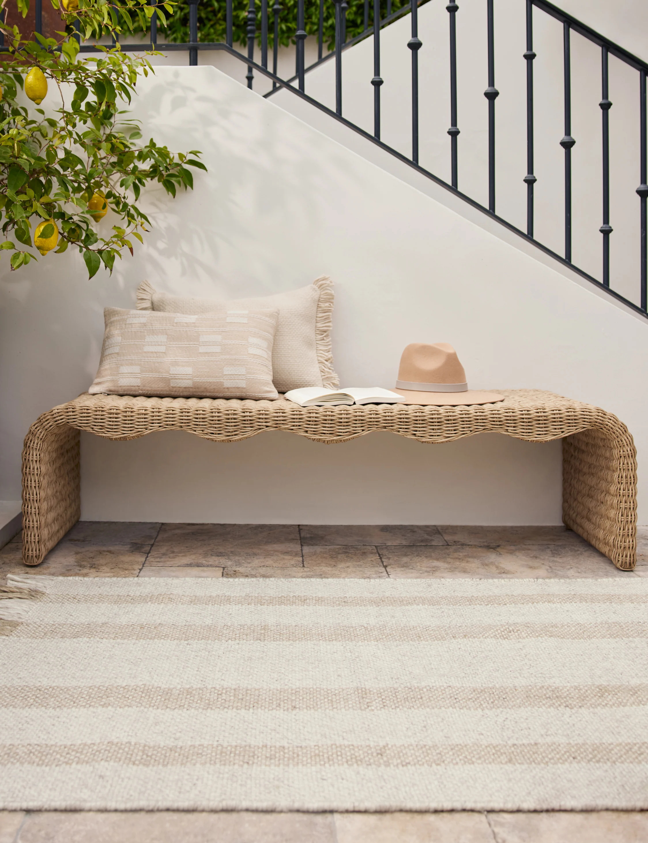 Croze Handwoven Indoor / Outdoor Rug - Image 3
