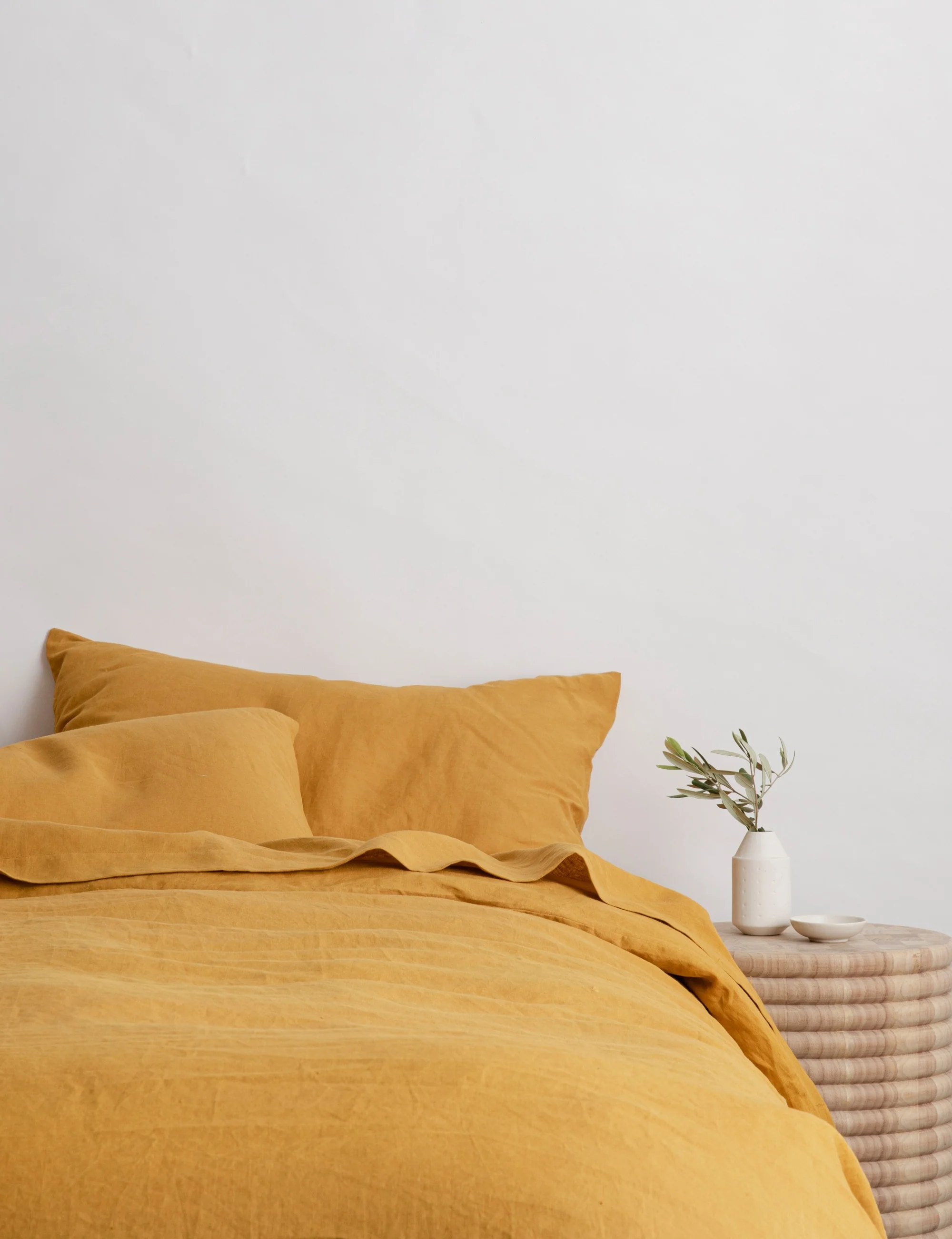 European Flax Linen Flat Sheet by Cultiver - Image 4