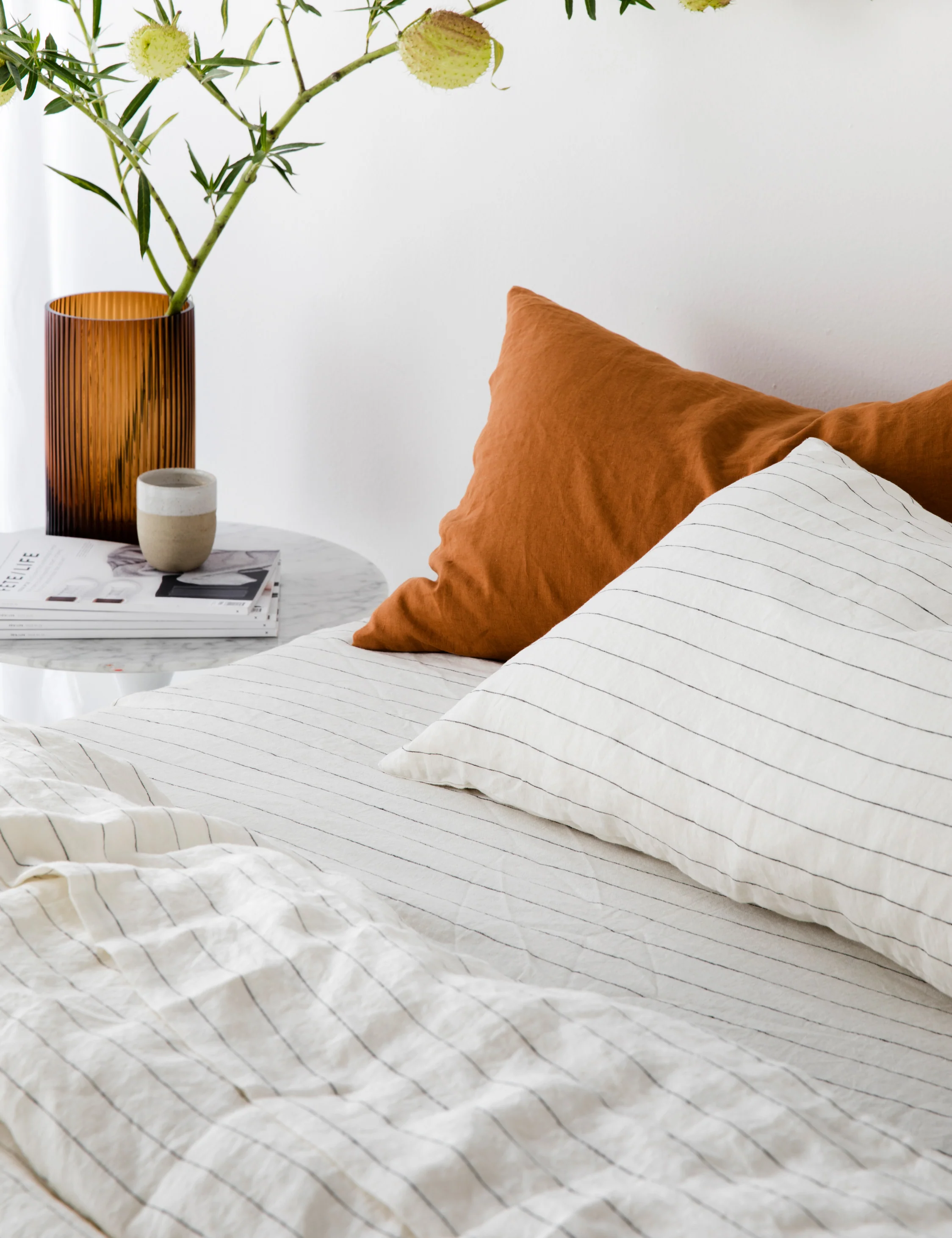 European Flax Linen Pillowcases (Set of 2) by Cultiver - Image 9