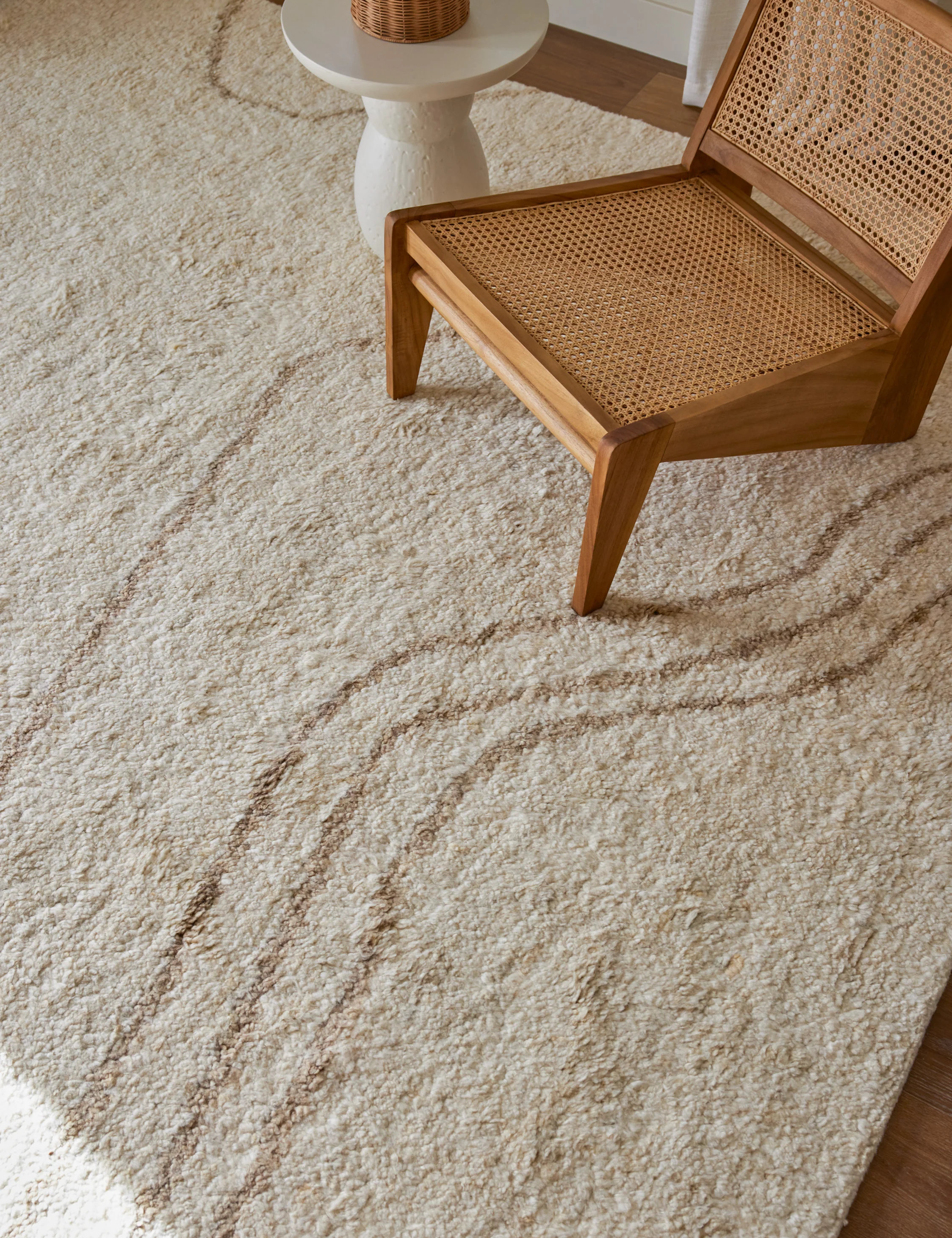 Currents Hand-Knotted Wool Rug by Élan Byrd - Image 4