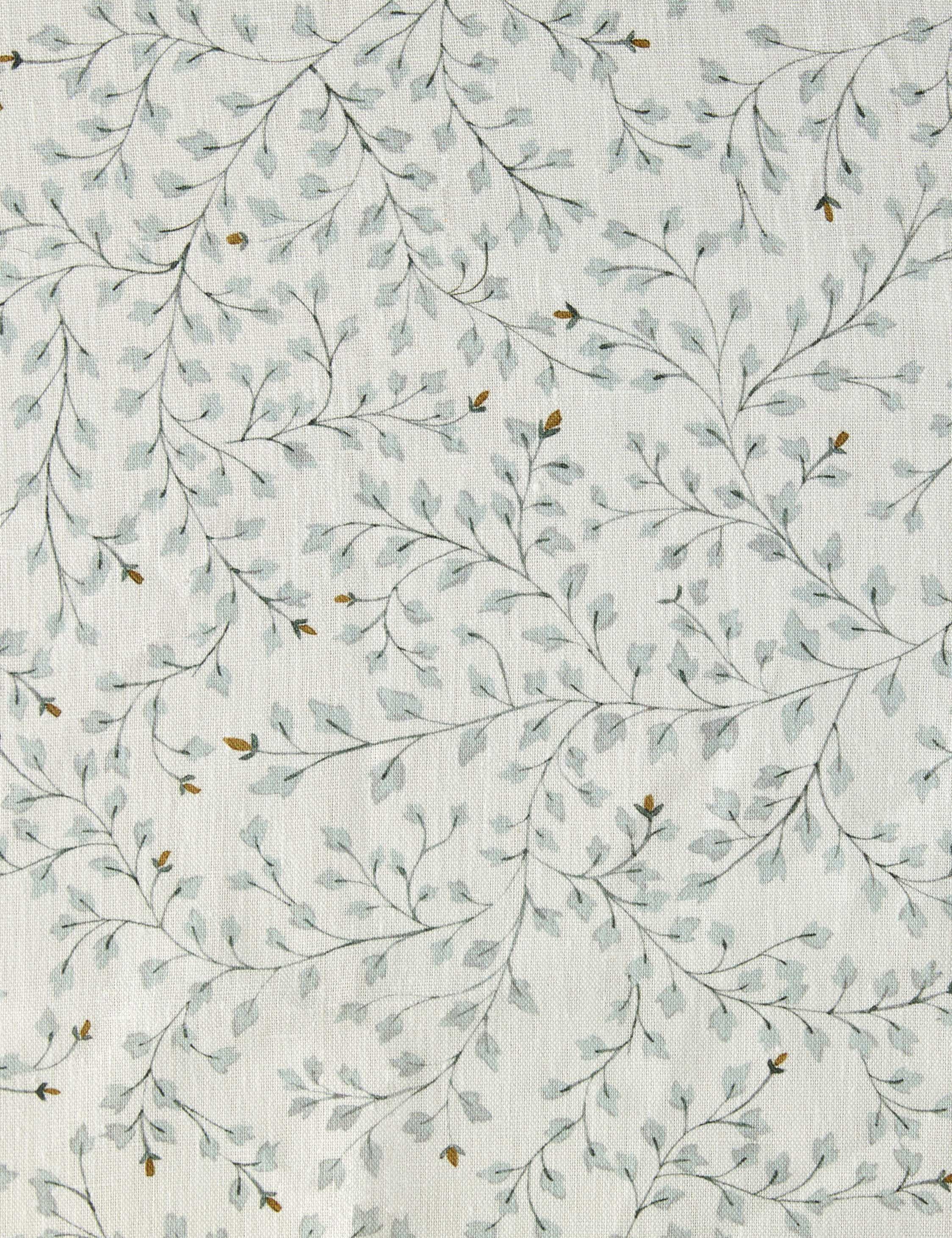 Dainty Leaves Linen Fabric by Rylee + Cru - Image 2