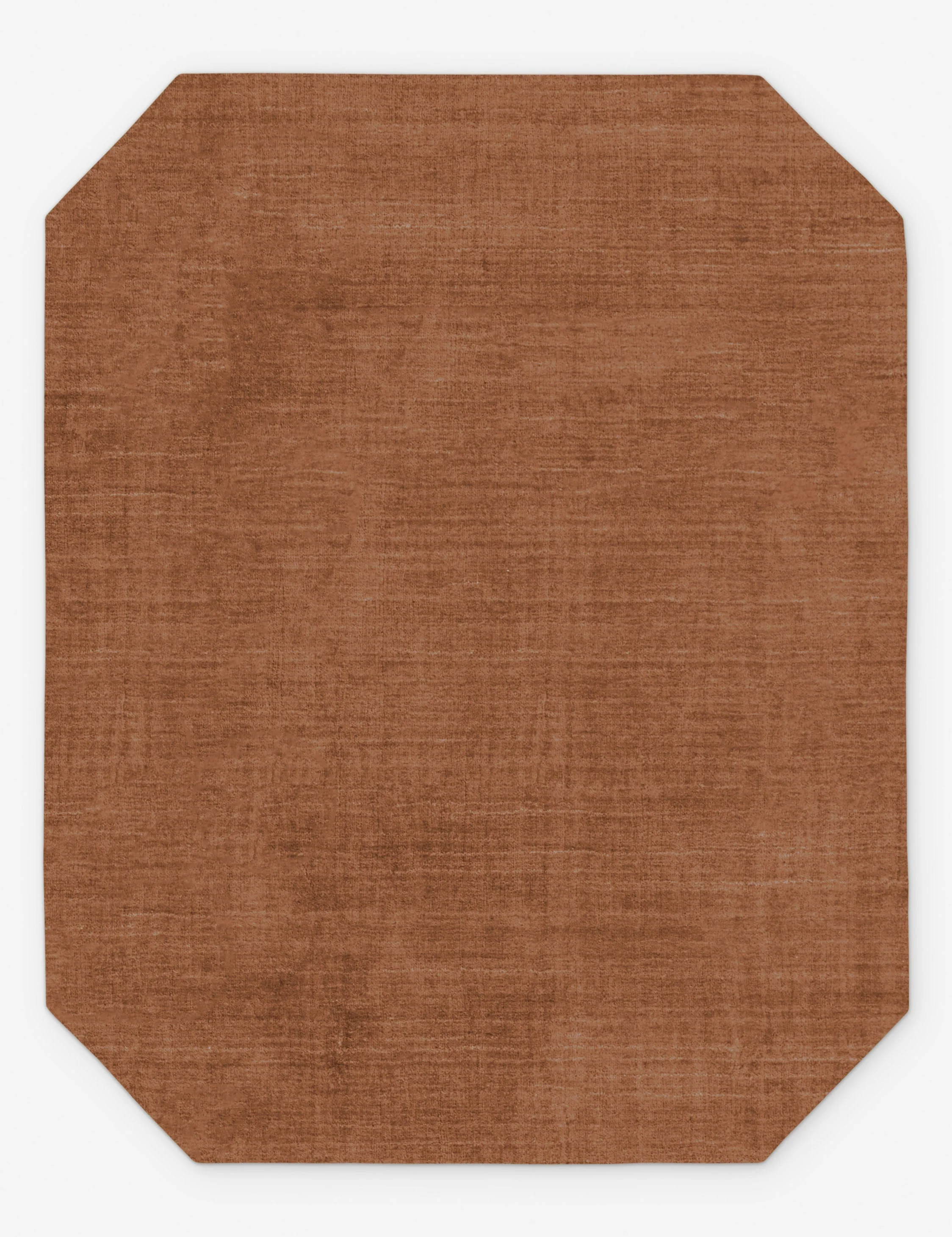 Damara Hand-Loomed Rug Swatch, Rose - Image 2