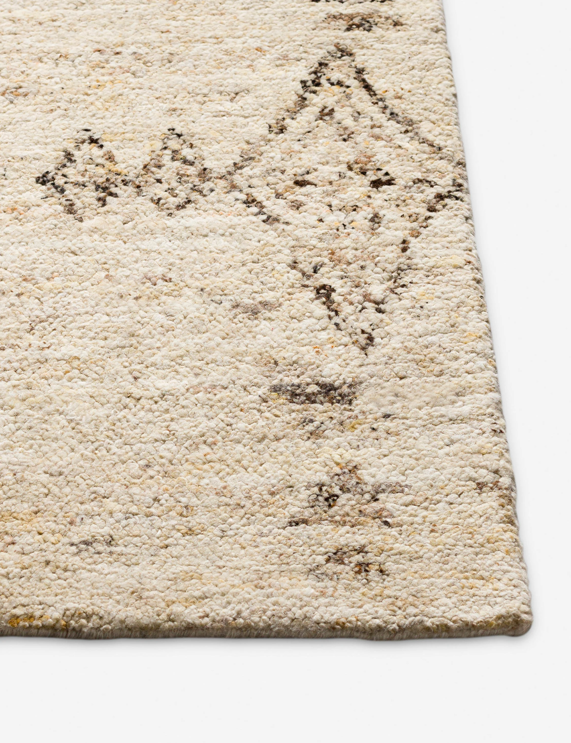 Damica Hand-Knotted Wool Moroccan-Style Rug - Image 4