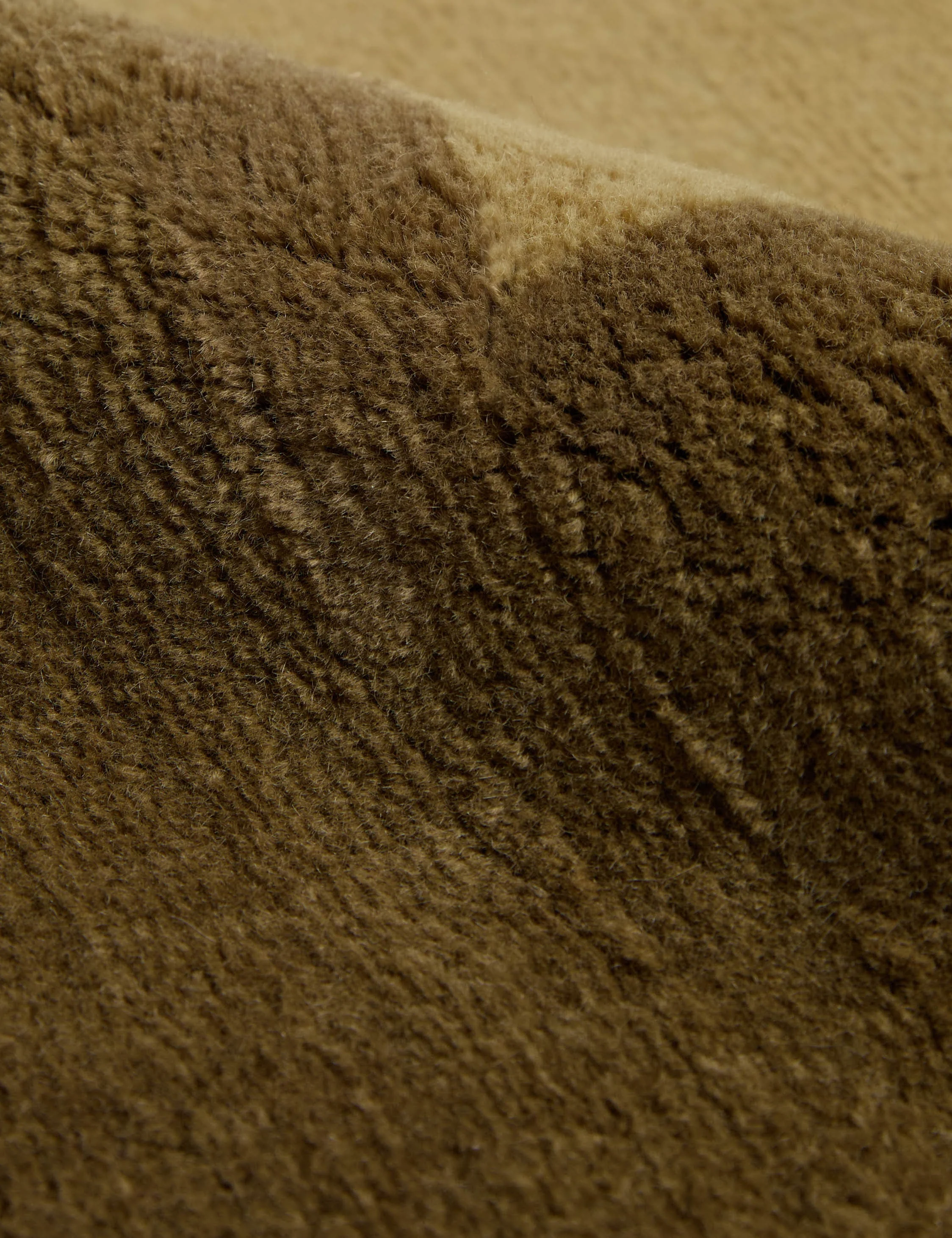 Deller Hand-Loomed Wool Rug Swatch by Jake Arnold, Olive - Image 4
