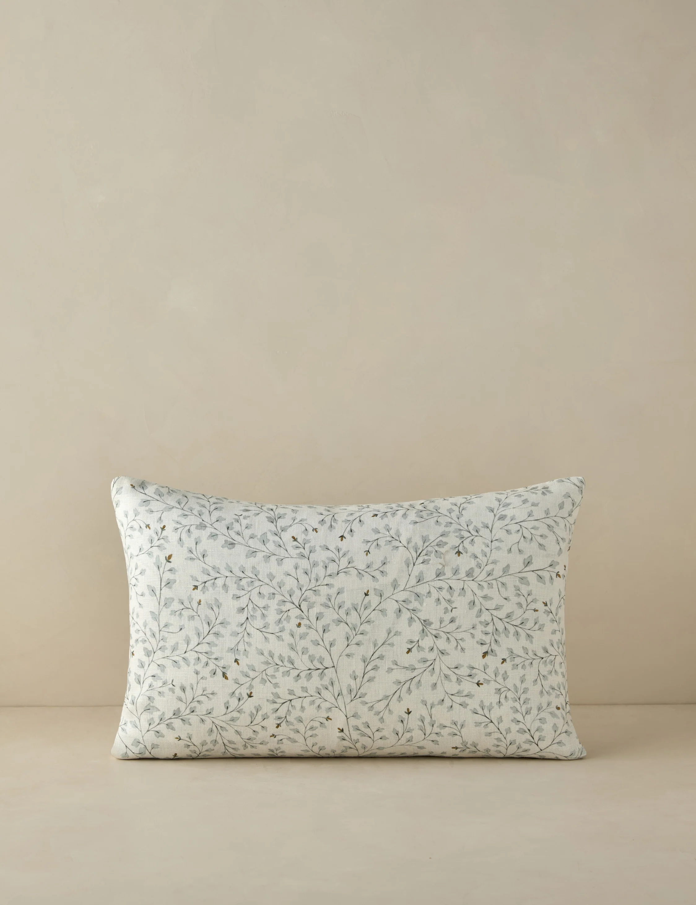 Dainty Leaves Linen Pillow by Rylee + Cru - Image 3
